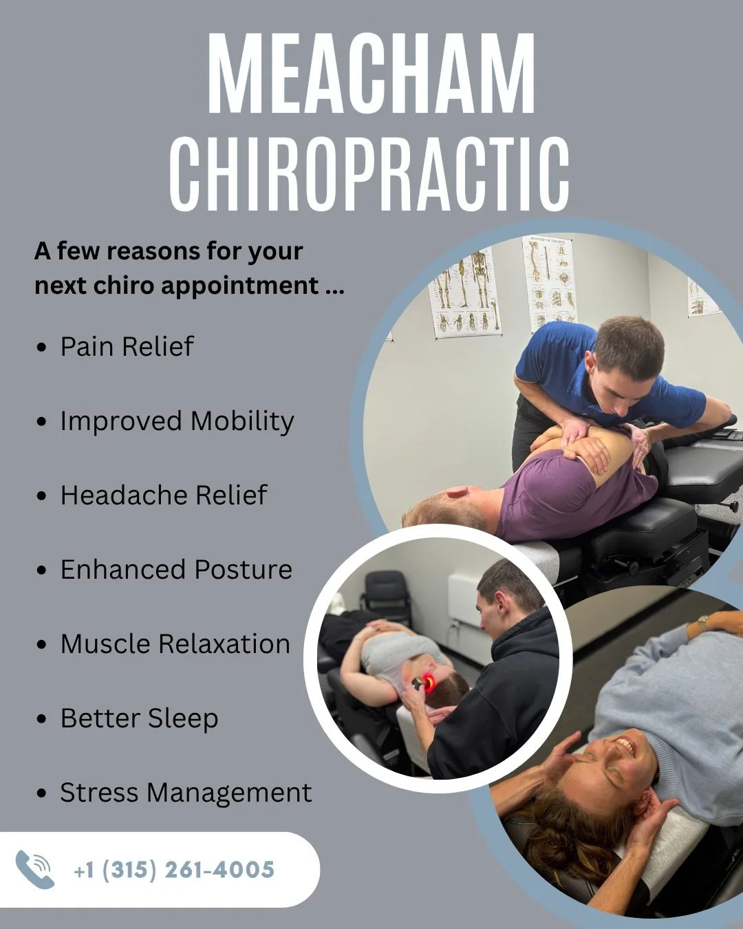 Here is your reminder that brief follow-up visits are important to fully solve any problems there may be and to keep you on track with your health goals!