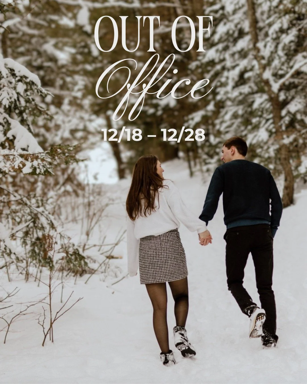 For anybody looking to get adjusted before we leave: there are a few openings available til this Wednesday, 12/17! Dr. Cole will return to the office after Christmas on Monday, 12/29! 

Our online booking tool will remain available during our time of