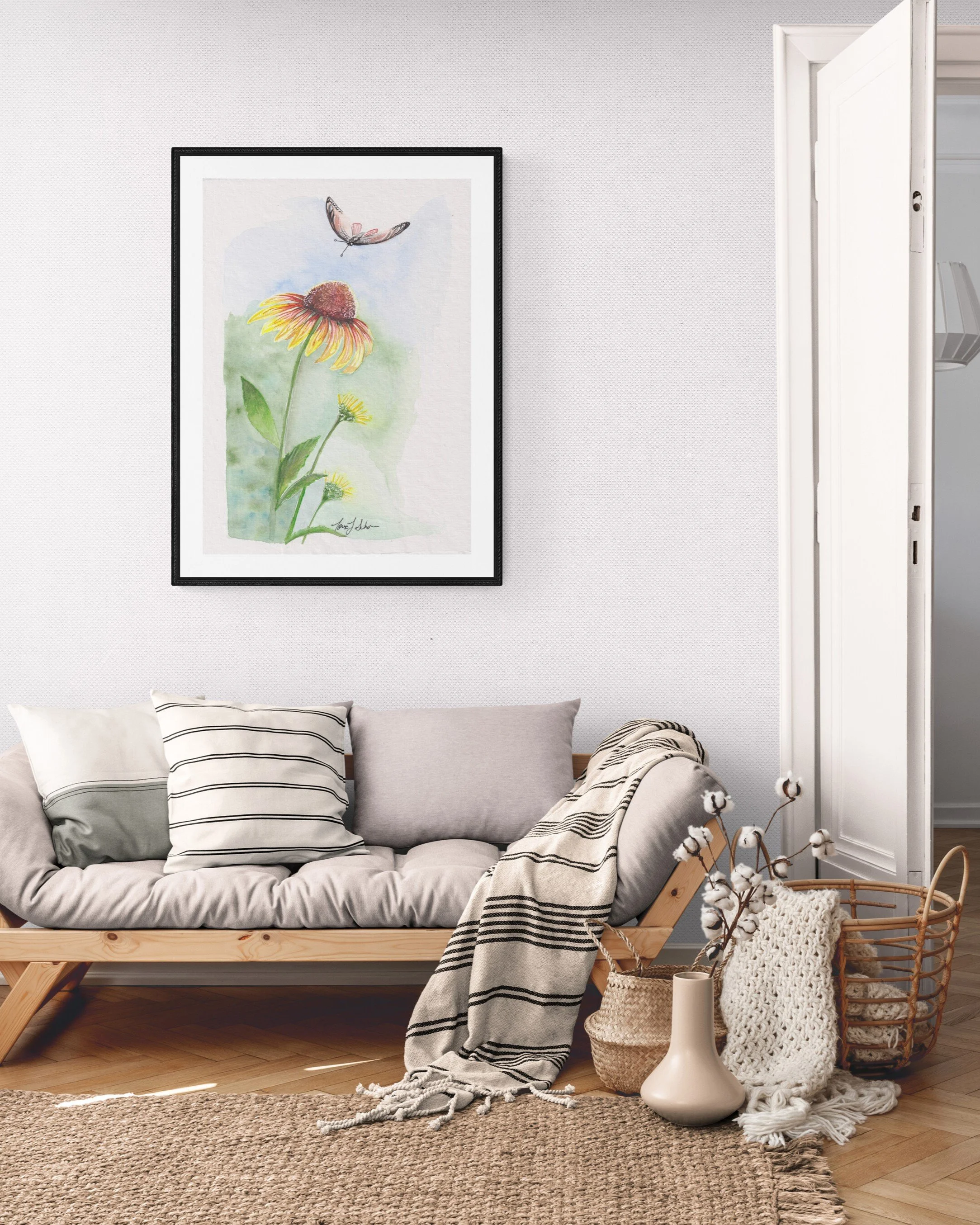 4x5 butterfly on indian paintbrush peaceful-living-room-wall (4).jpg