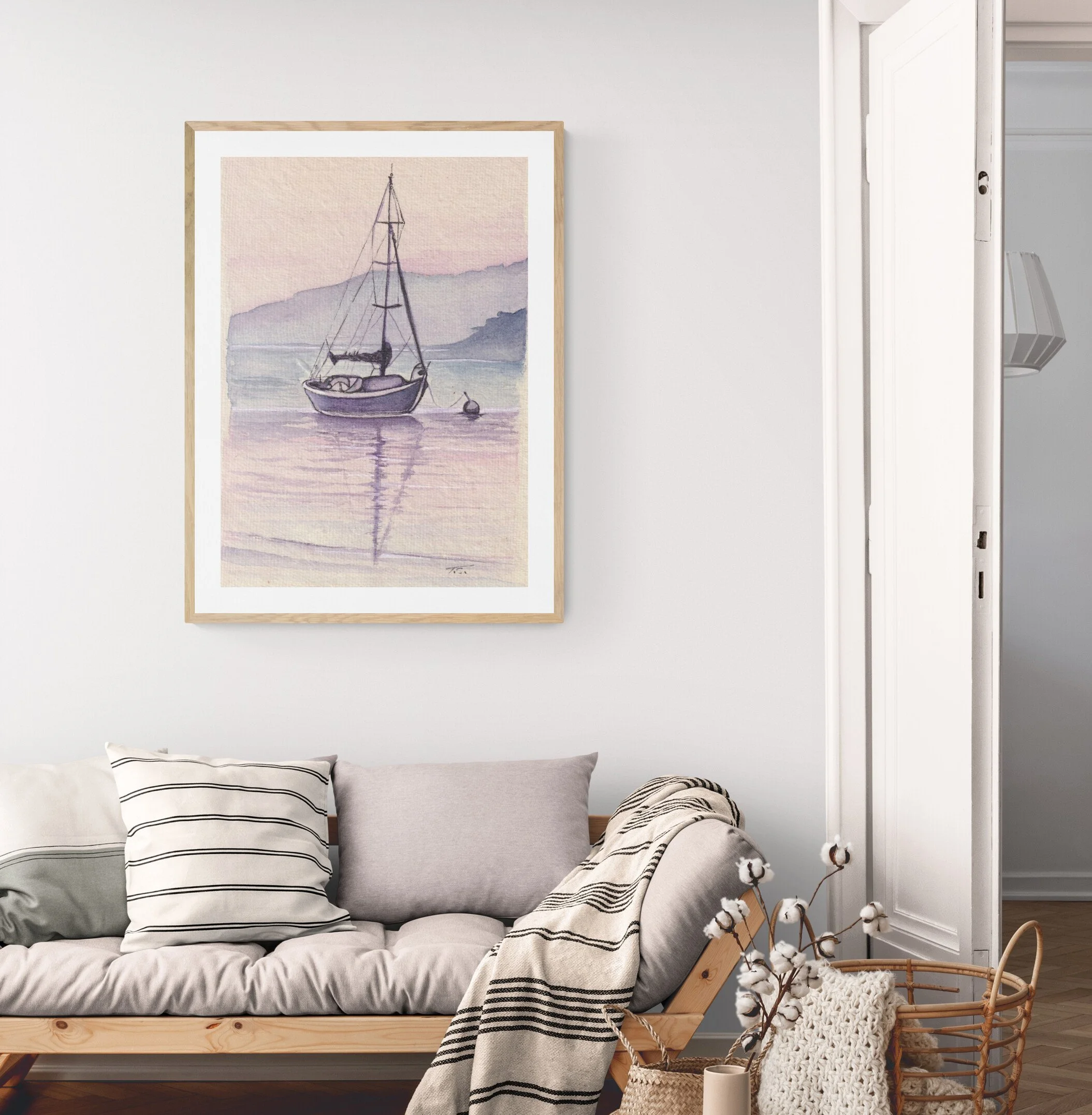 sail away peaceful-living-room-wall.jpg