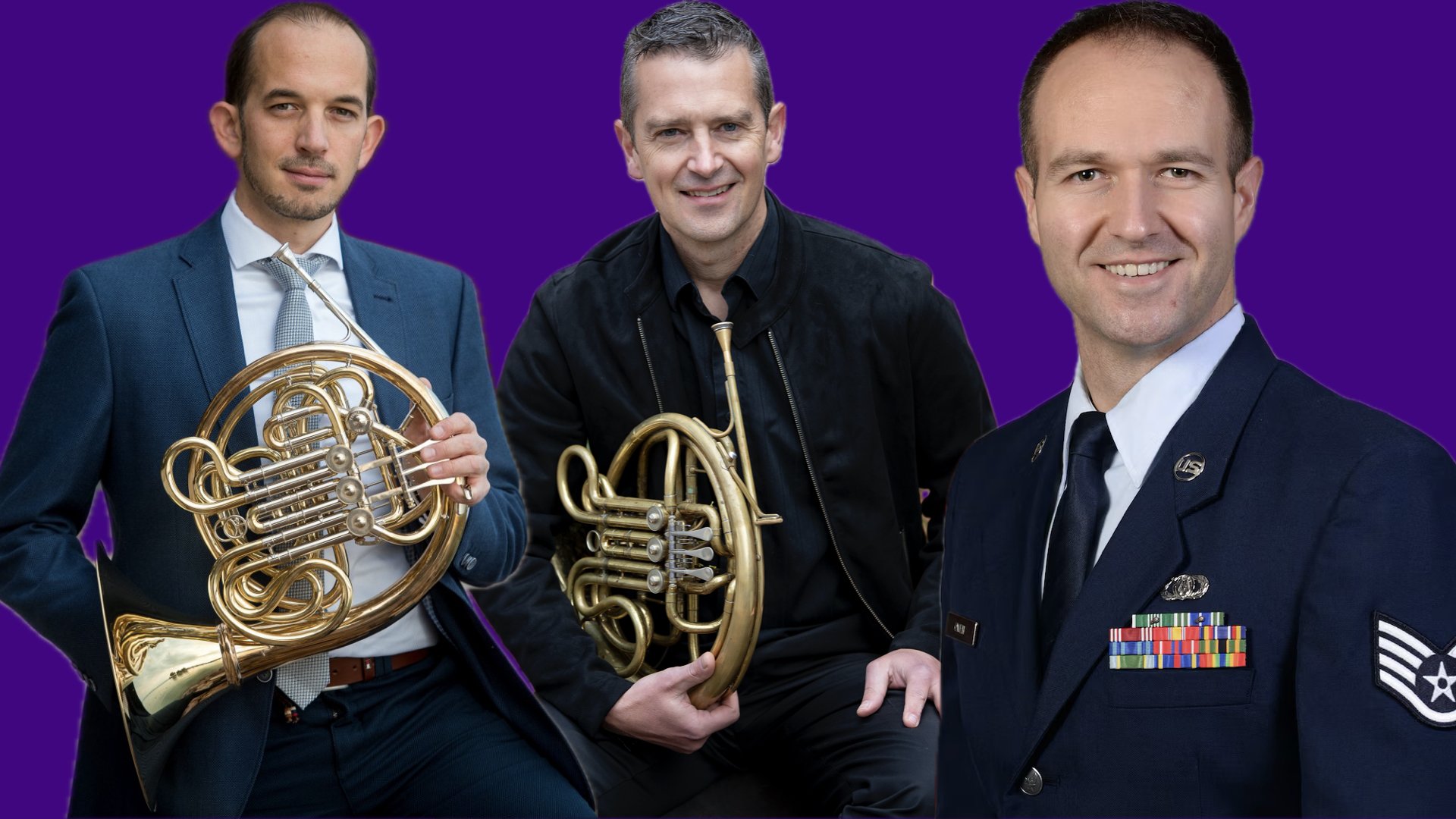 USAF Heritage of America Concert Band with Szabolcs Zemplini, Adam Unsworth, and Nathan Owen
