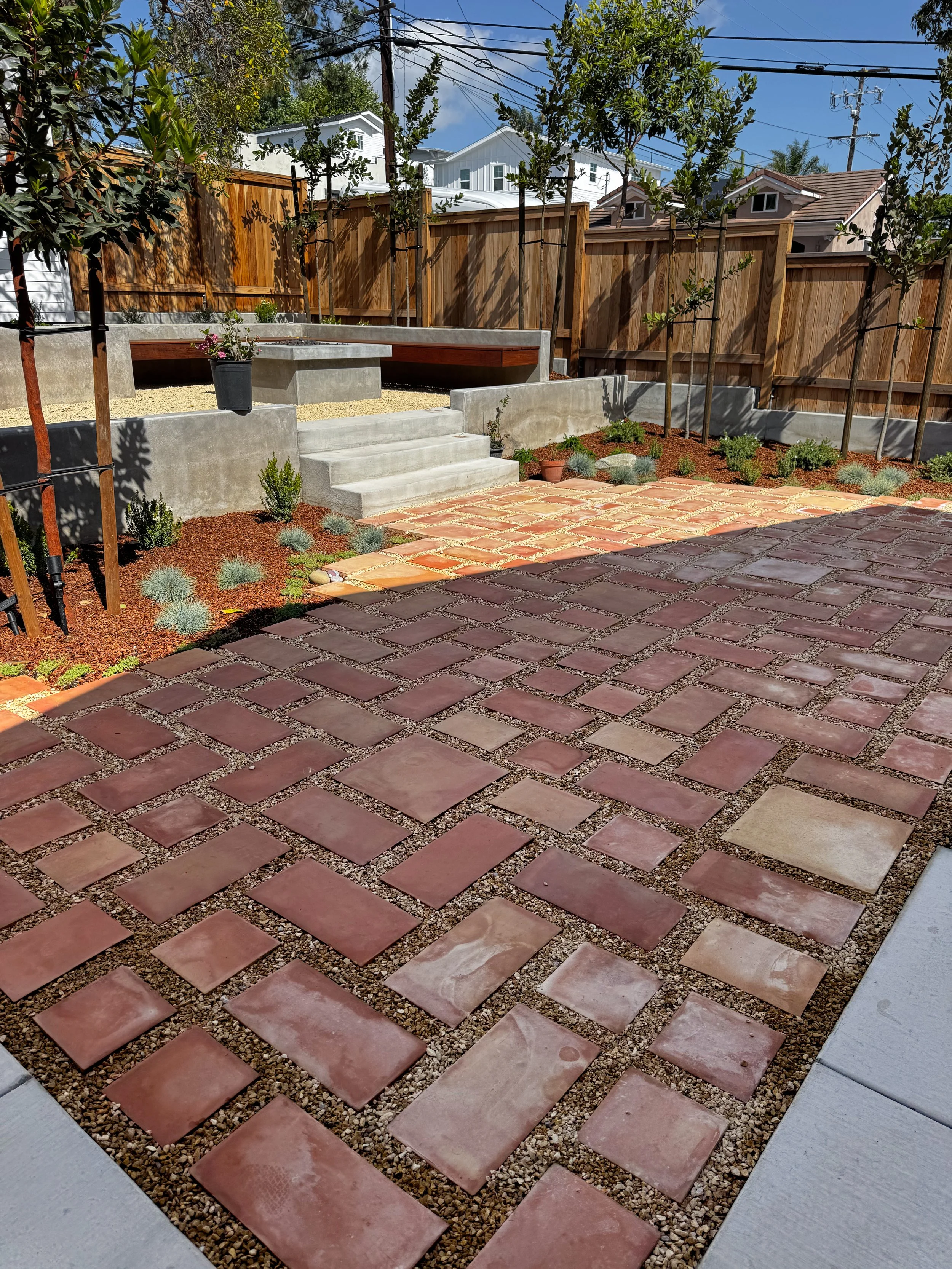 El Segundo Landscaping Transformation Back Yard Remodel