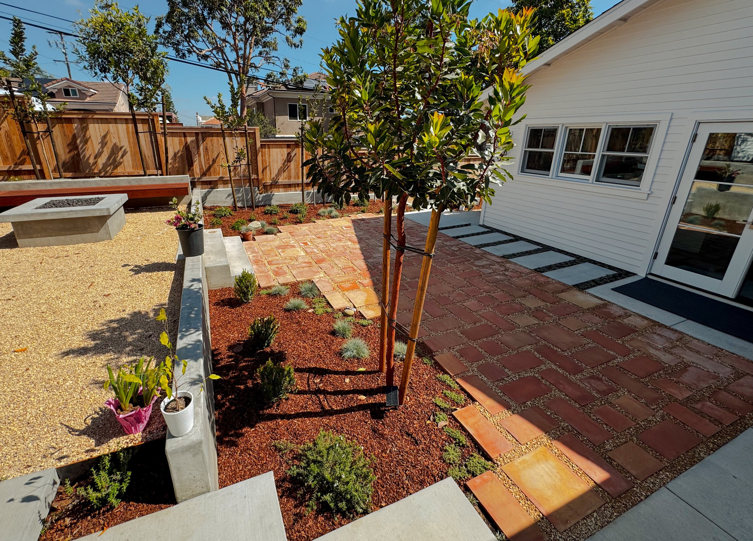 El Segundo Landscaping Transformation Back Yard Remodel