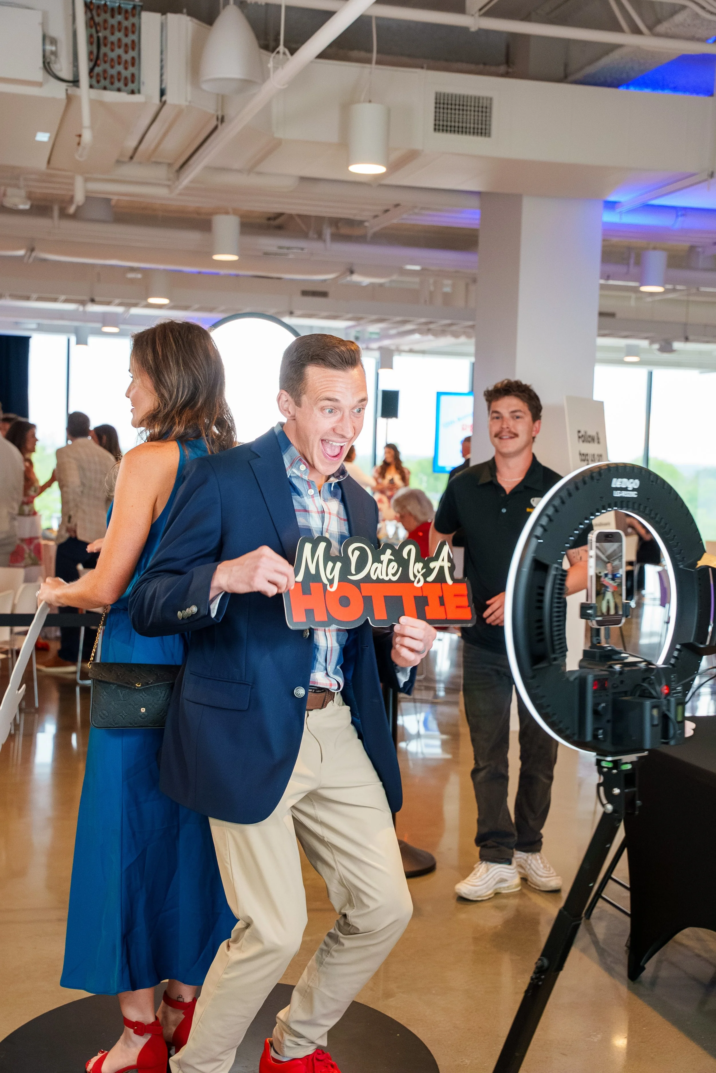 Event photography and branding photography at a Ronald McDonald House event at the Ledger in Bentonville Arkansas.