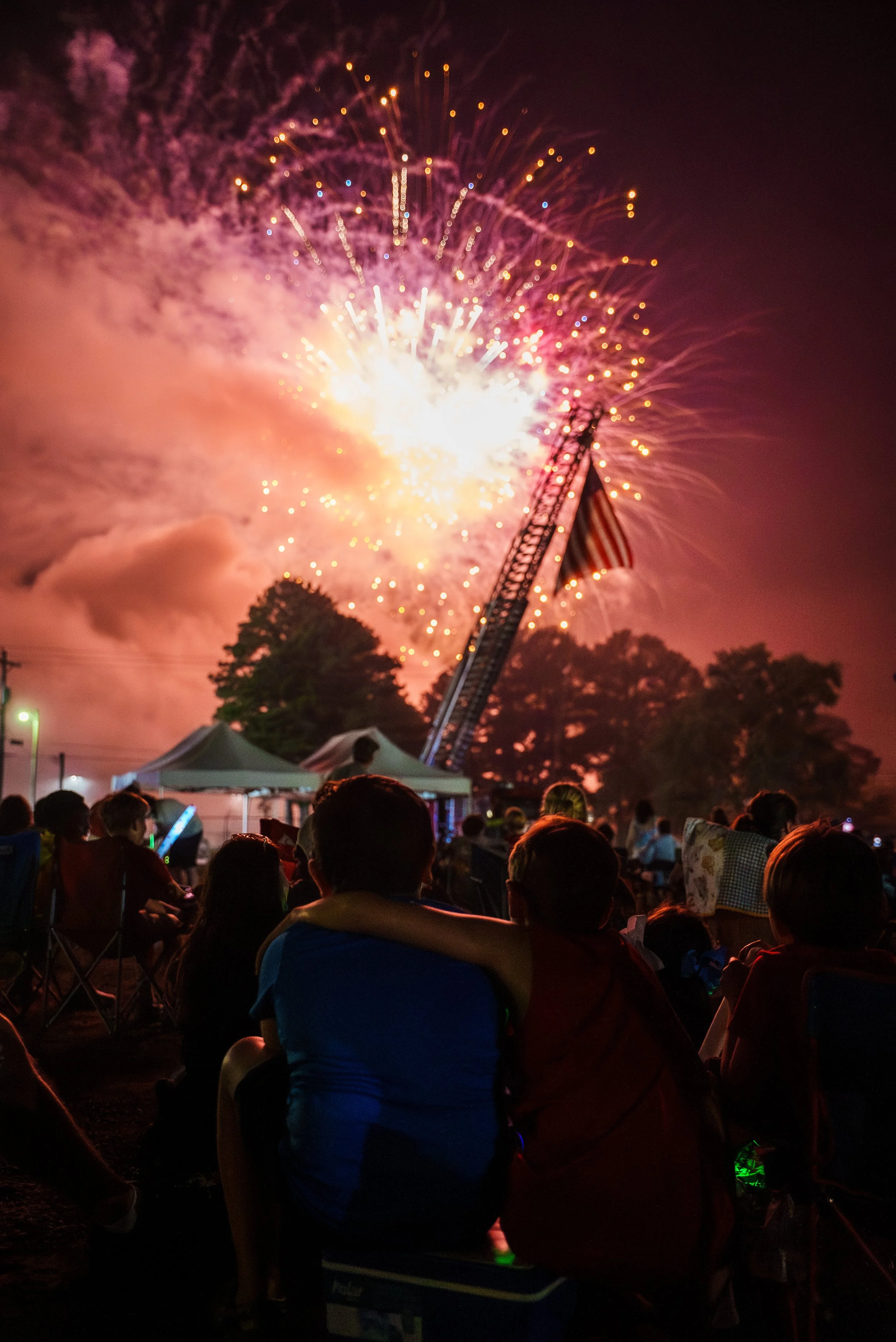 Event photography at a 4th of July event at in Searcy Arkansas.