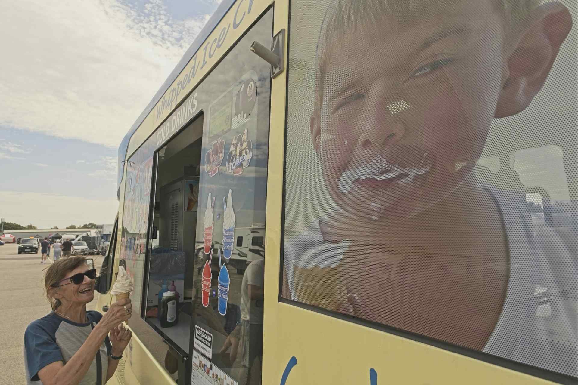 Hot day at Donington