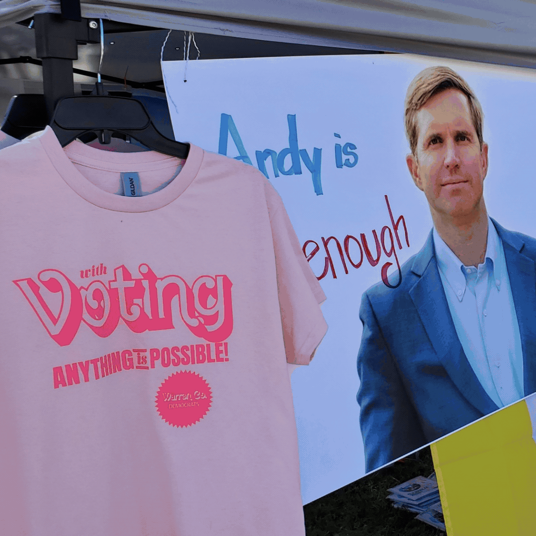 Slideshow of Warren County Kentucky Democrats Volunteers, Kentucky Governor Andy Beshear