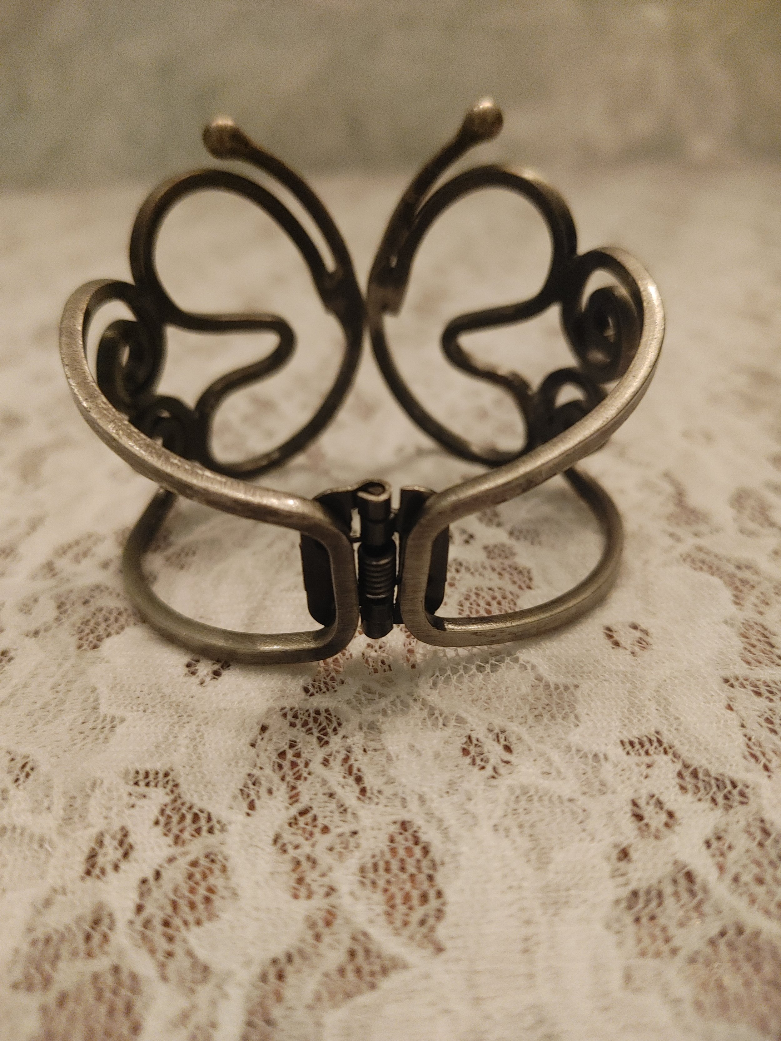 Costume Butterfly Front Closure Bracelet