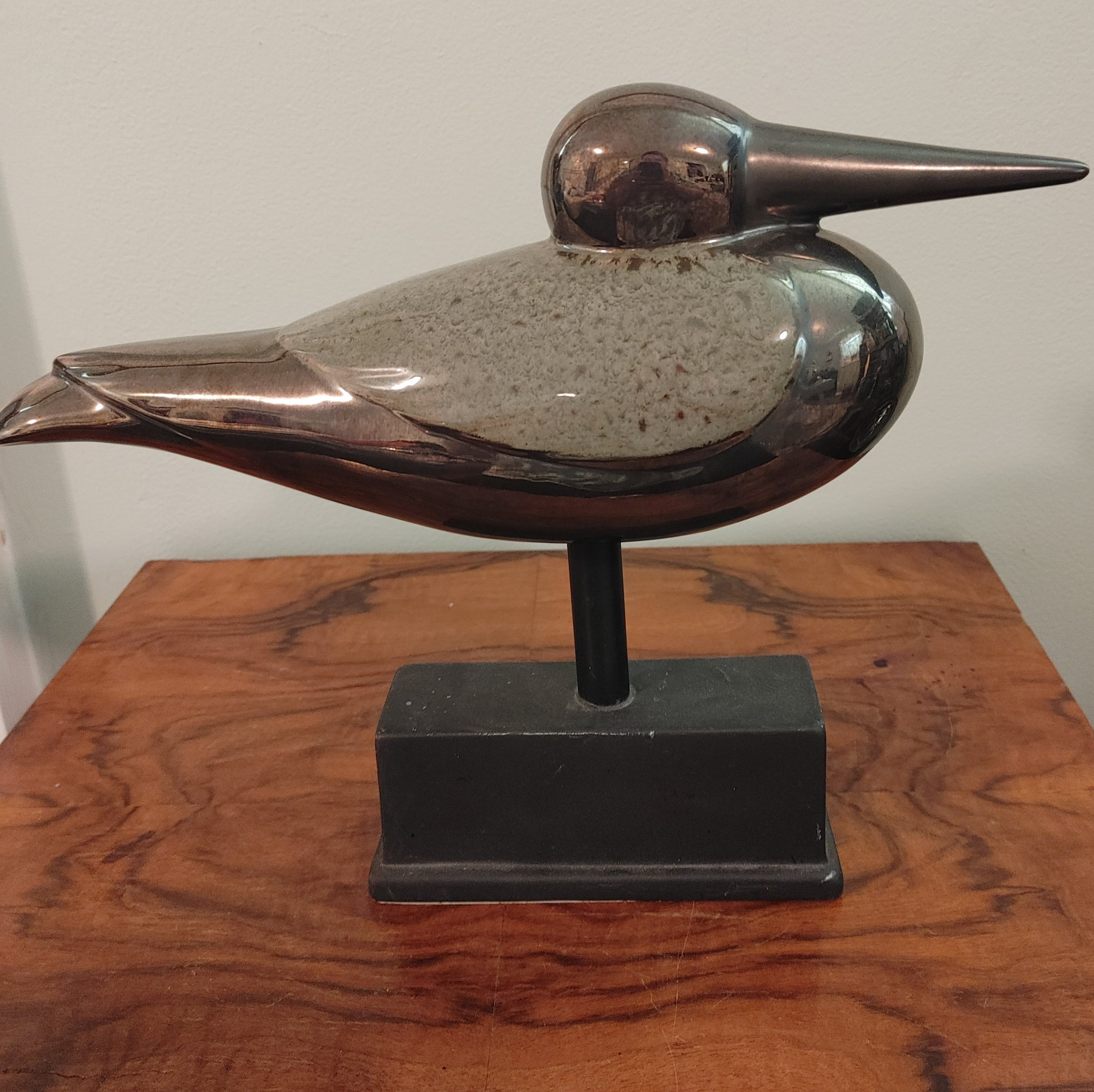 Modern Loon Shore Bird Statue