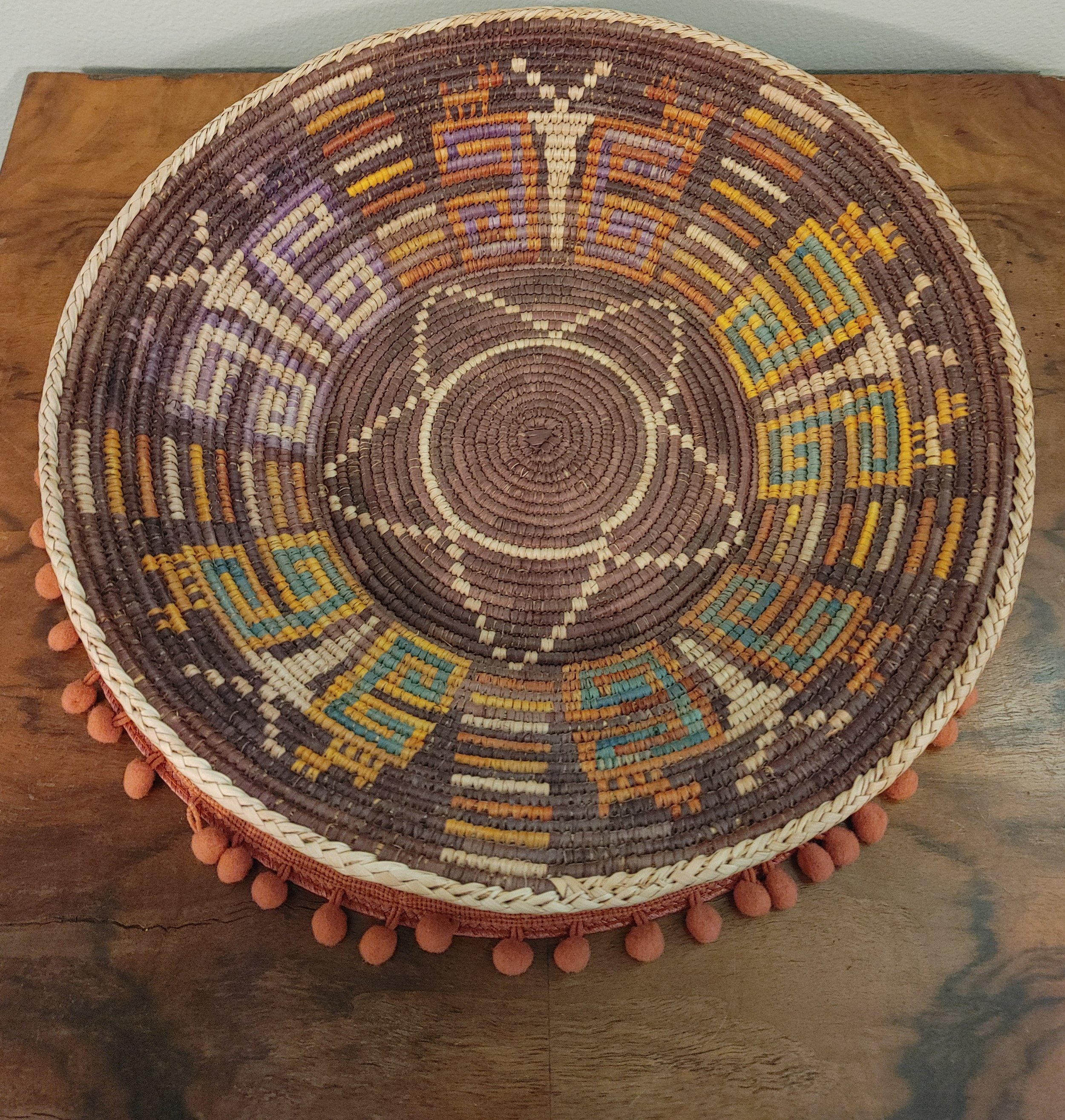 Hand Woven Native American Basket