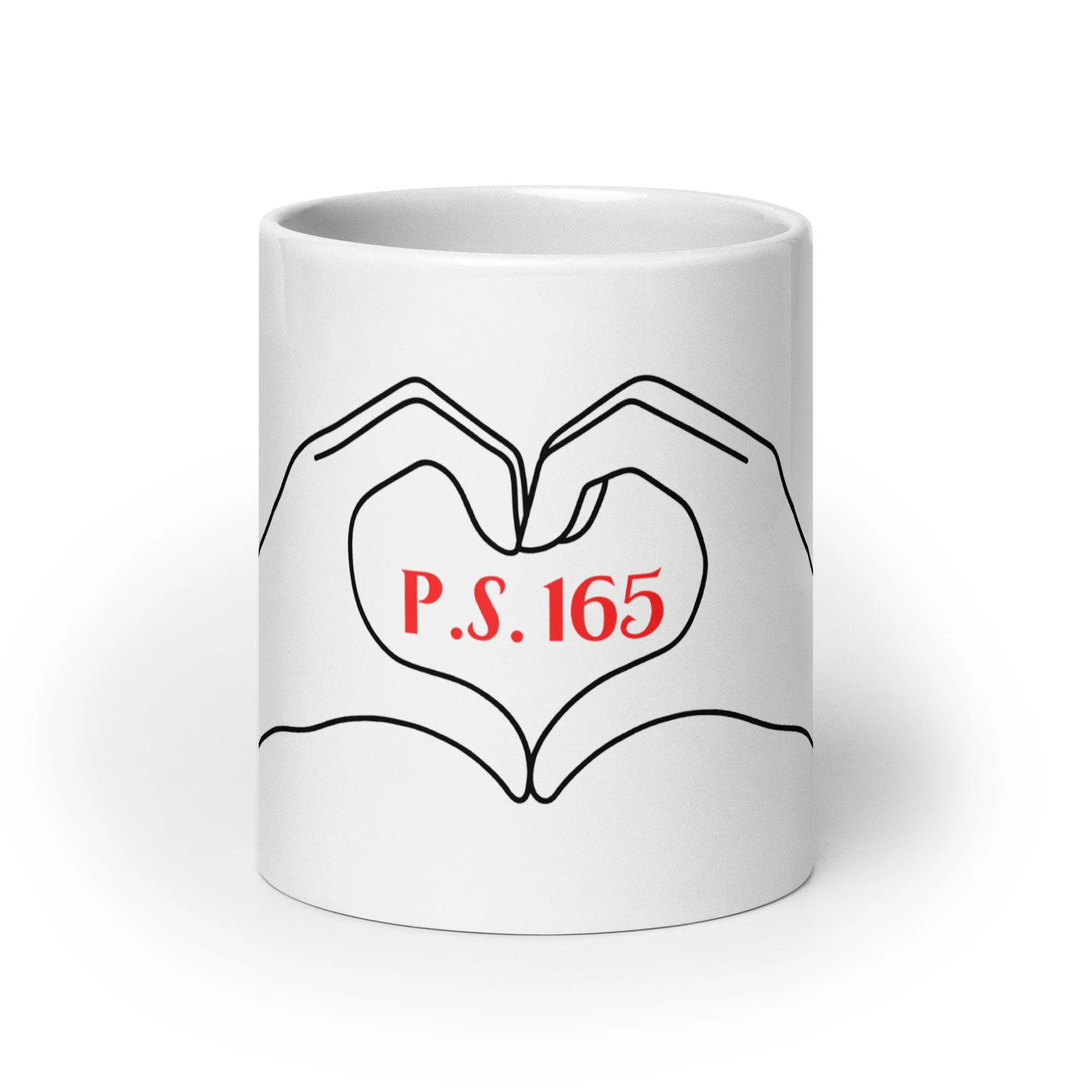 Limited Edition Valentine's Day White Glossy Mug