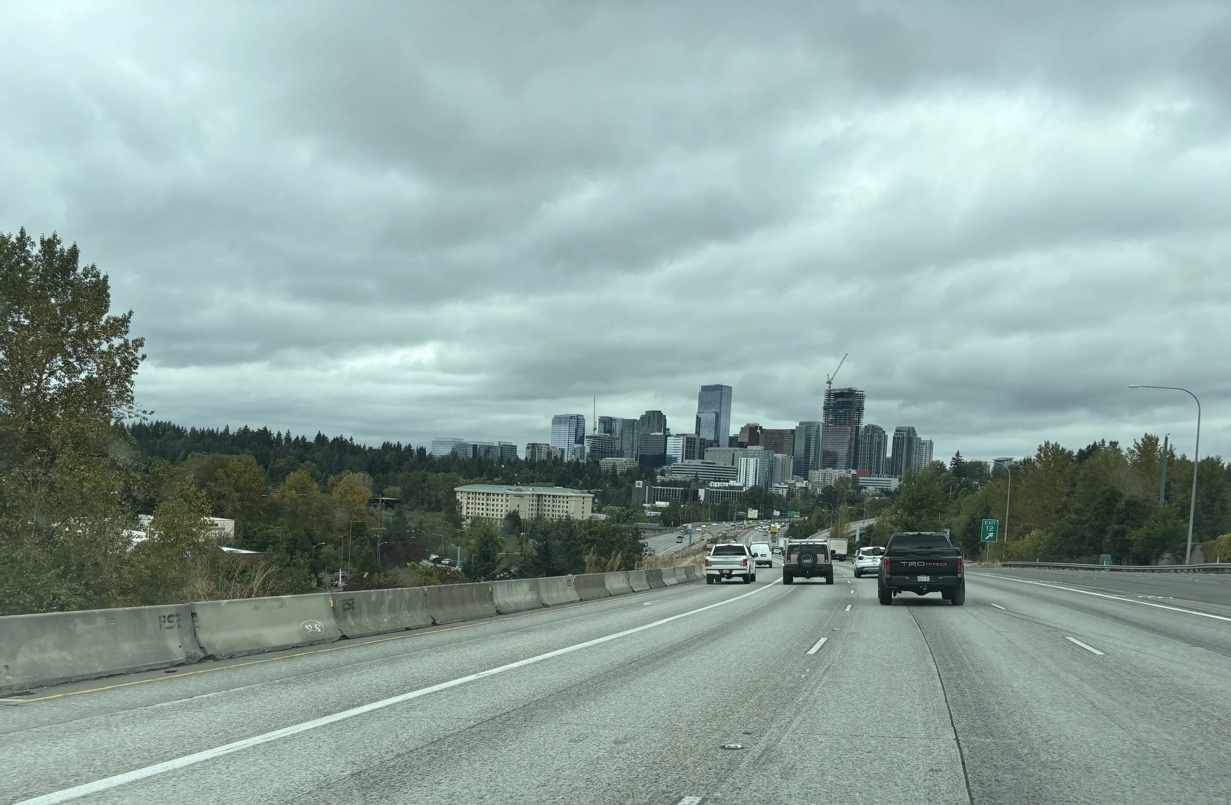 Passing through Seattle