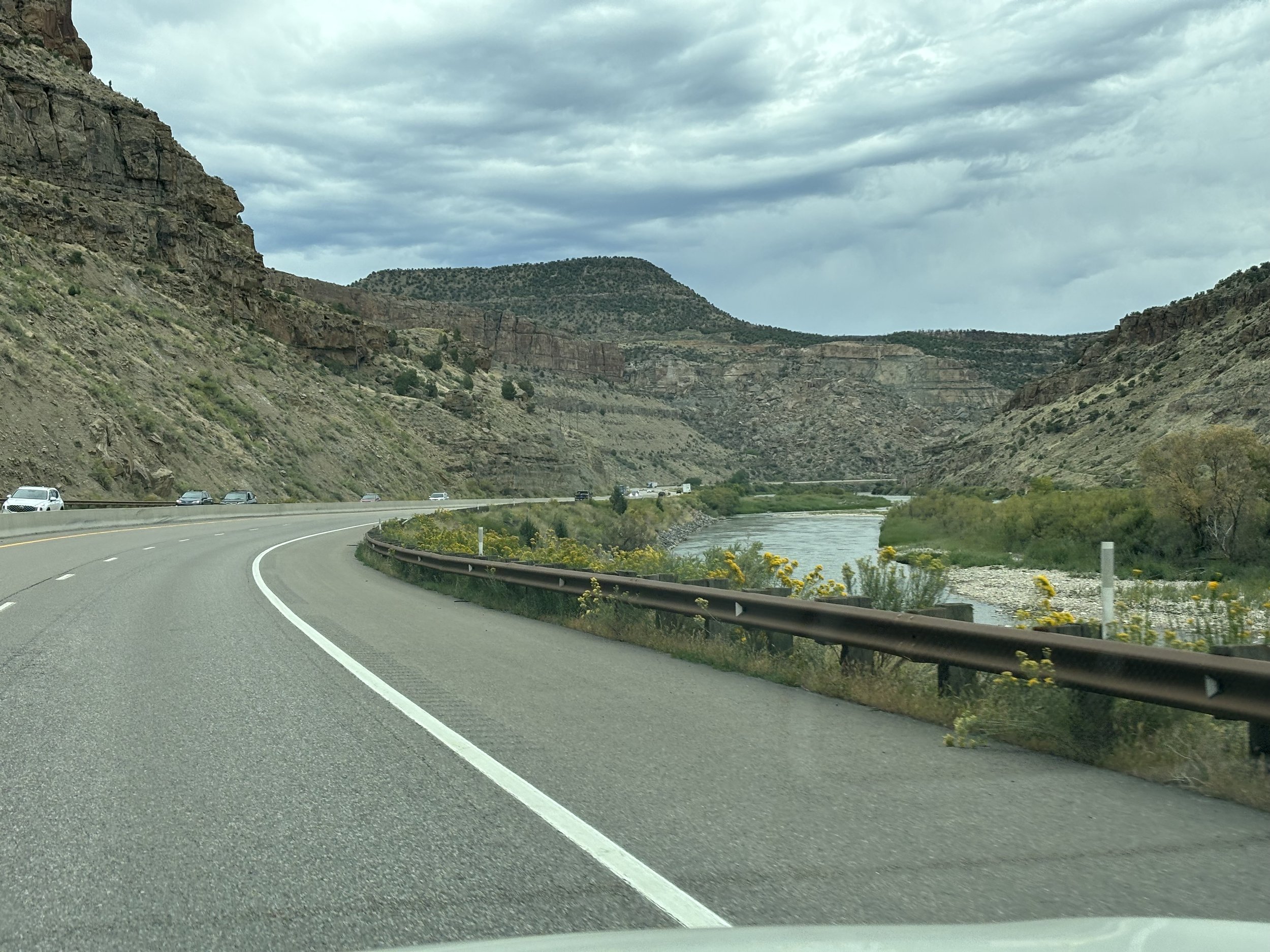 Beginning to look more like Utah as I got toward the West side of Colorado
