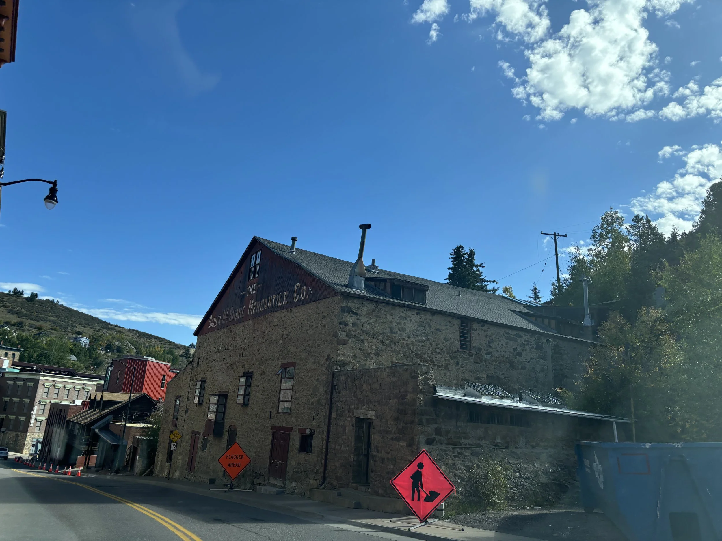 One of the historic buildings in Central City, CO