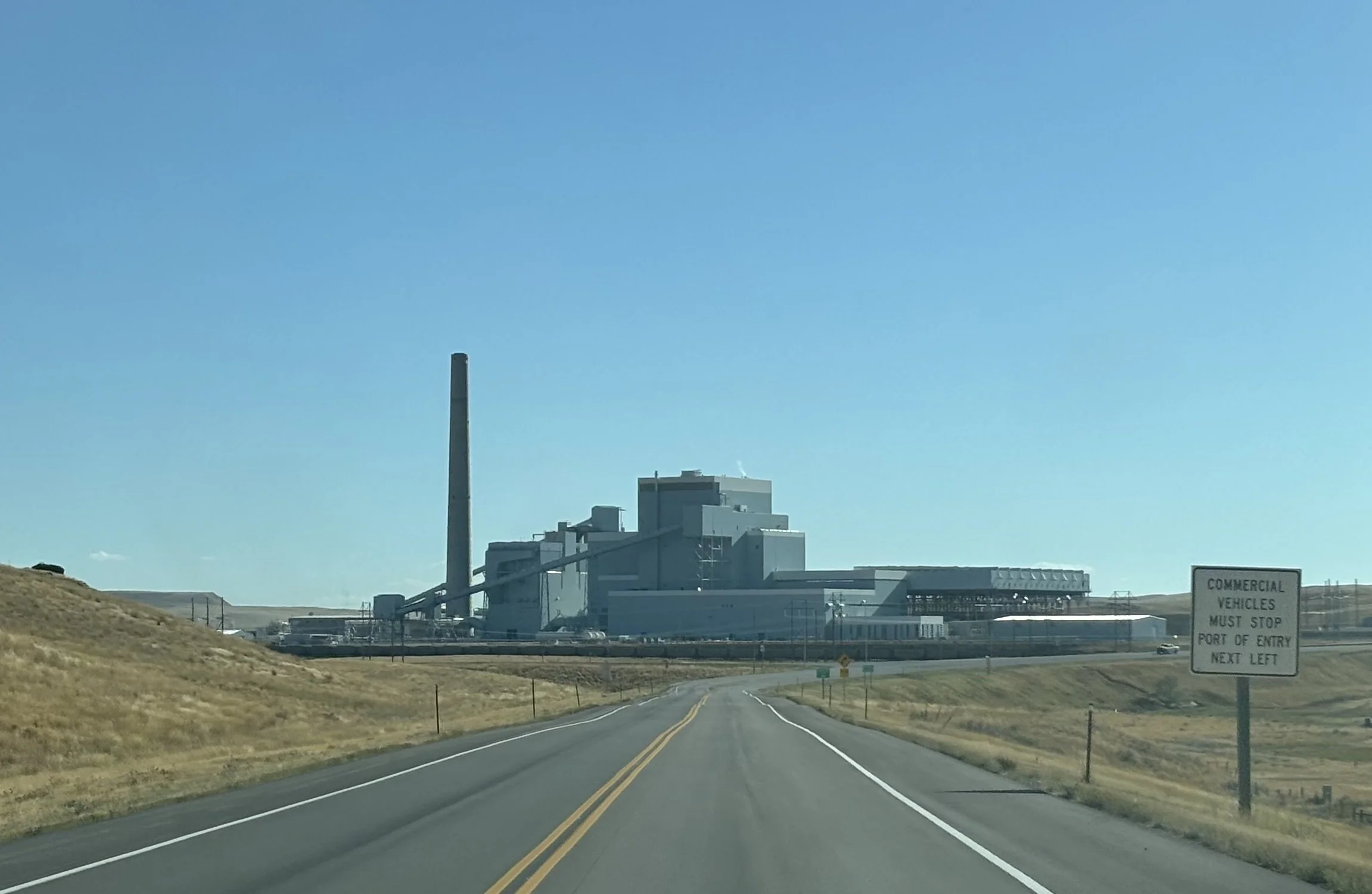 Massive coal mining operation just north of Gillette, WY. You should have seen the length of the trains waiting to pick up the coal for distribution