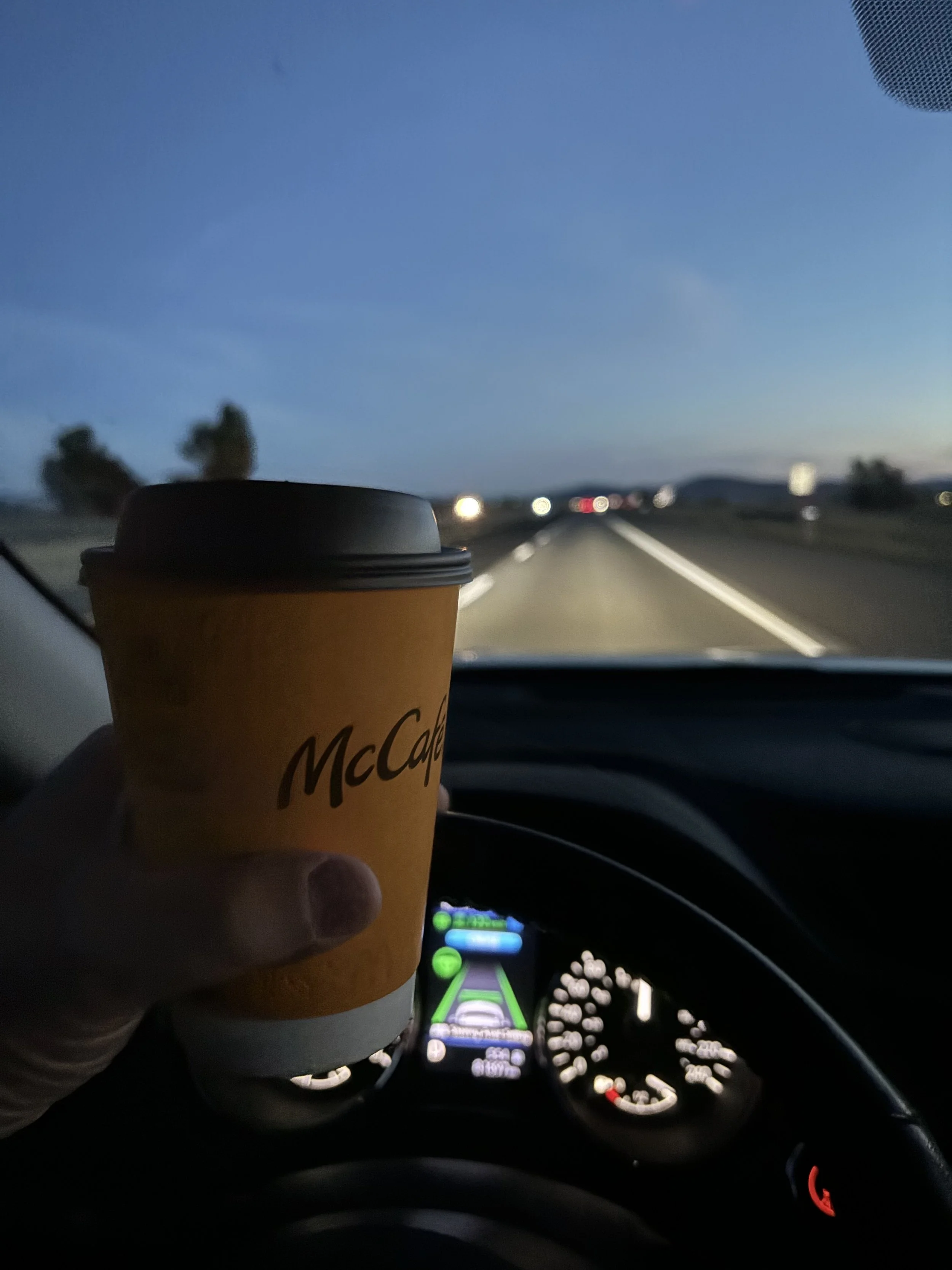 Nothing like a fresh coffee to start Day 4