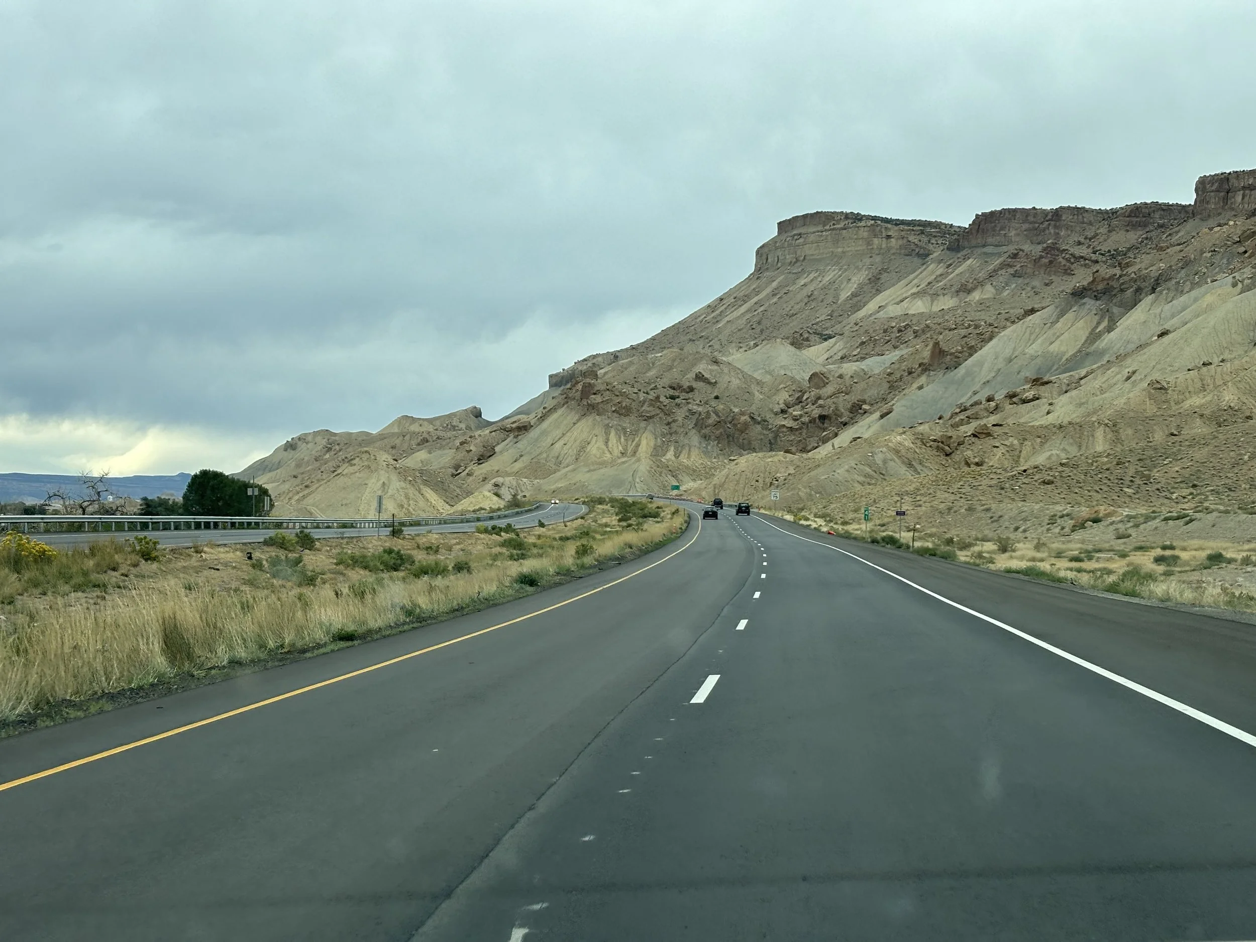 The landscape near Grand Junction - western Colorado