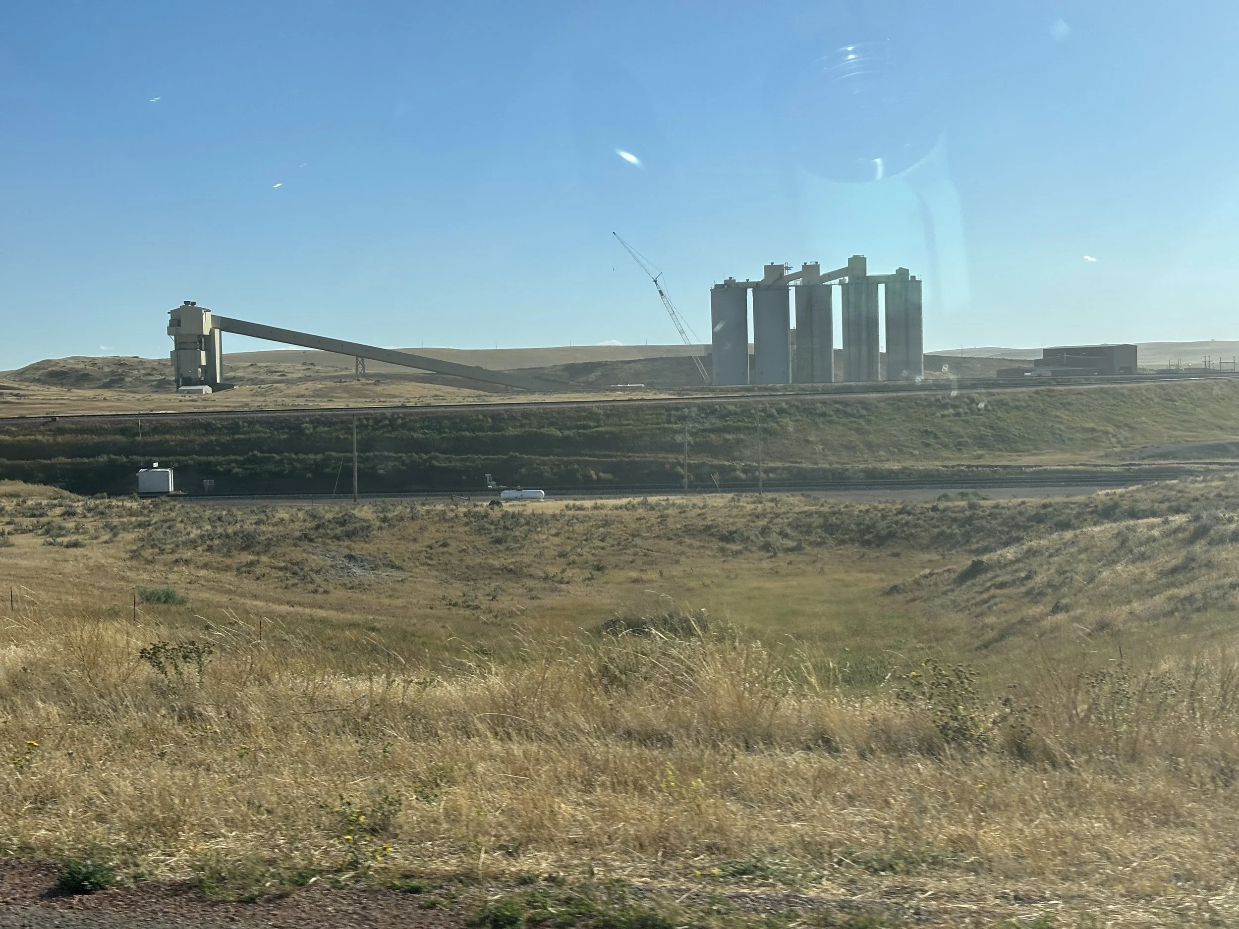Some type of mining operation near Gillette, WY.