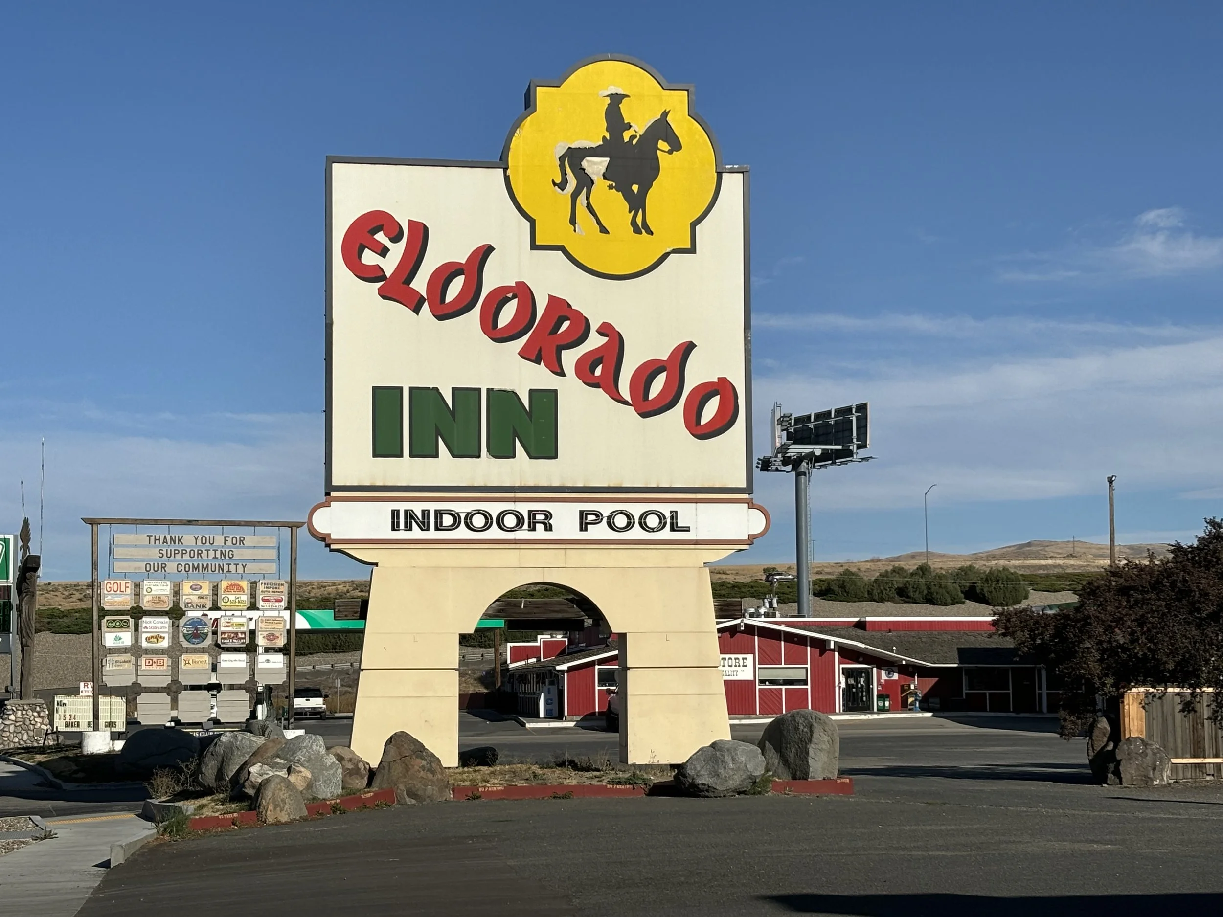 My home for the night in Baker City, OR