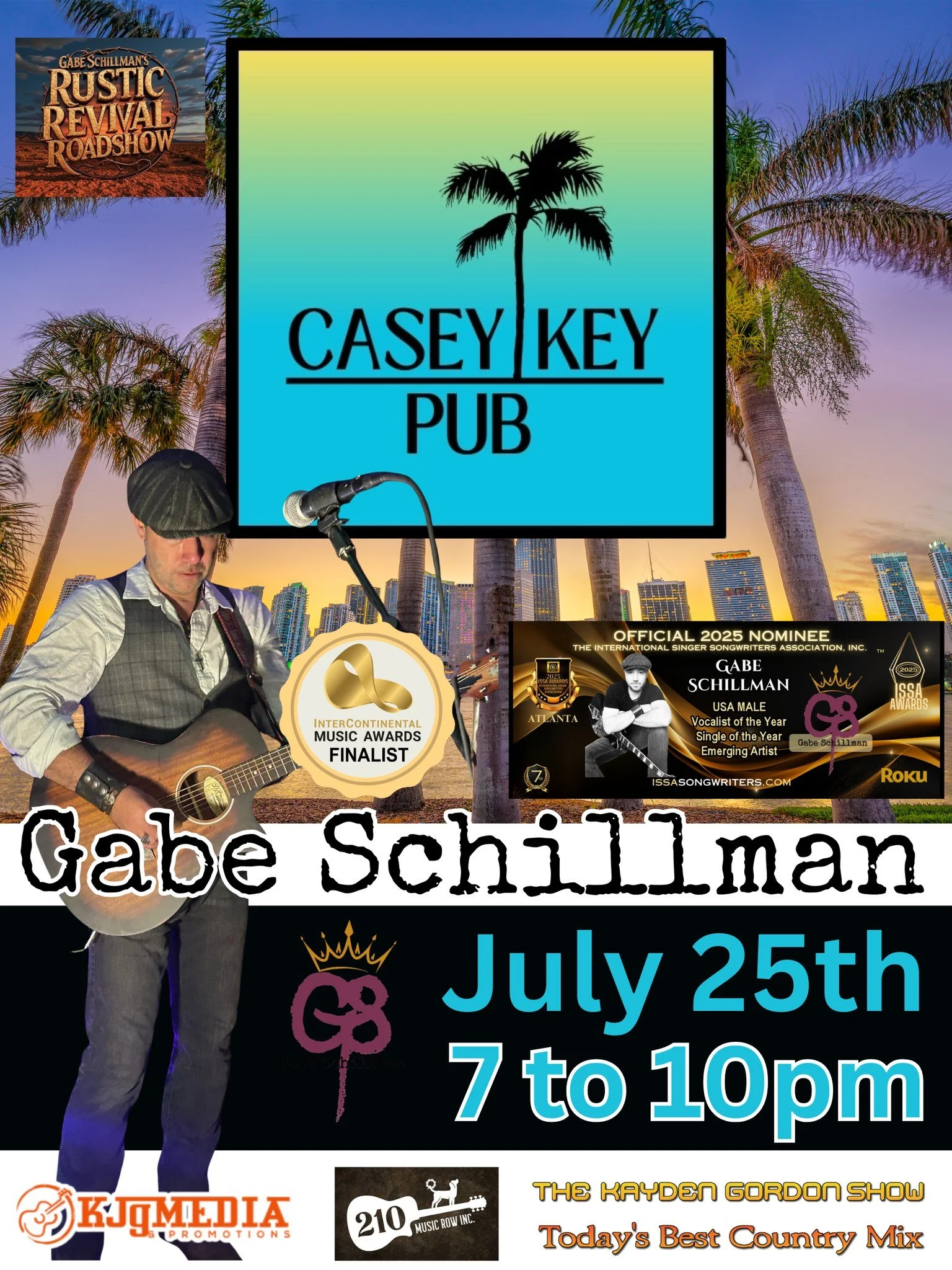 Live Music- Gabe Schillman