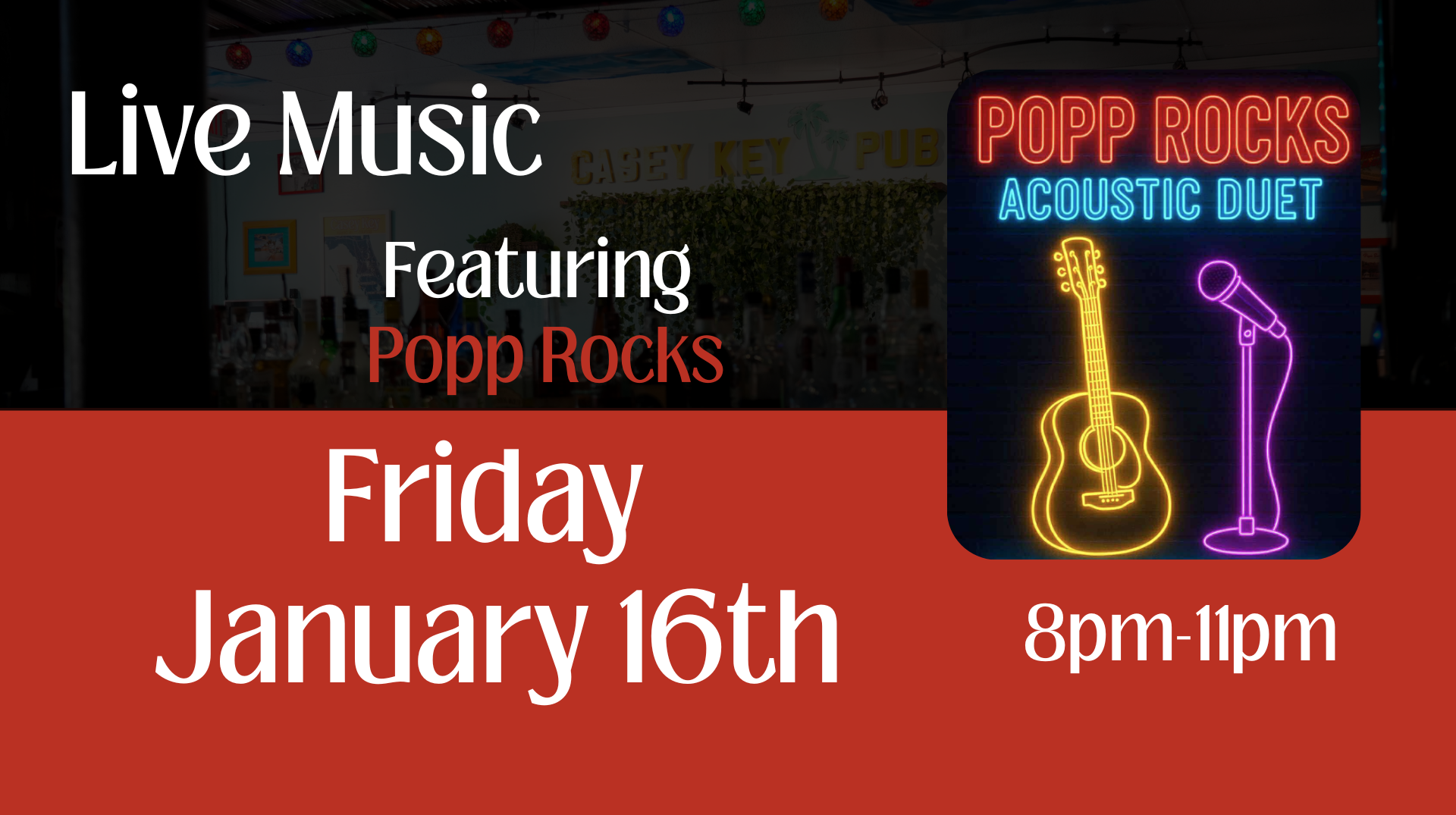 Live Music- Popp Rocks 