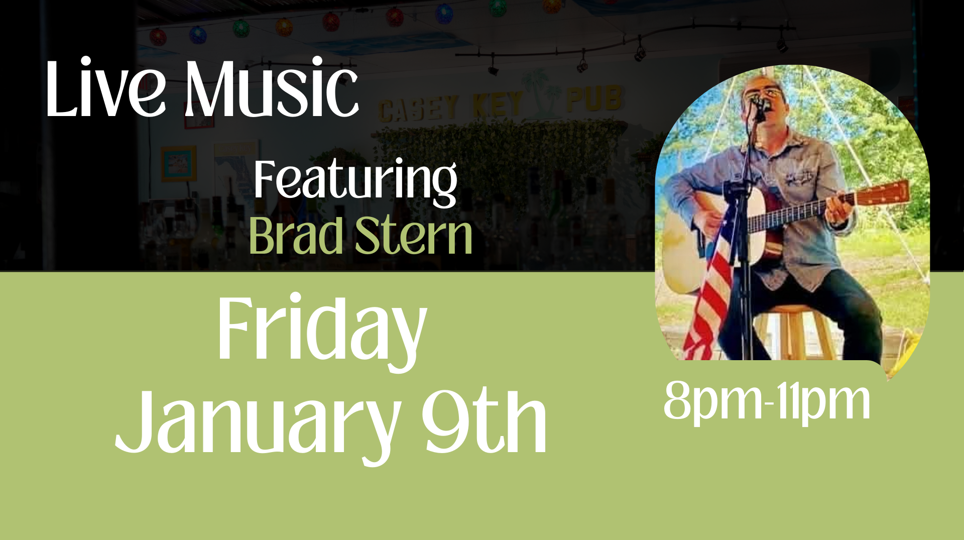 Live Music- Brad Stern
