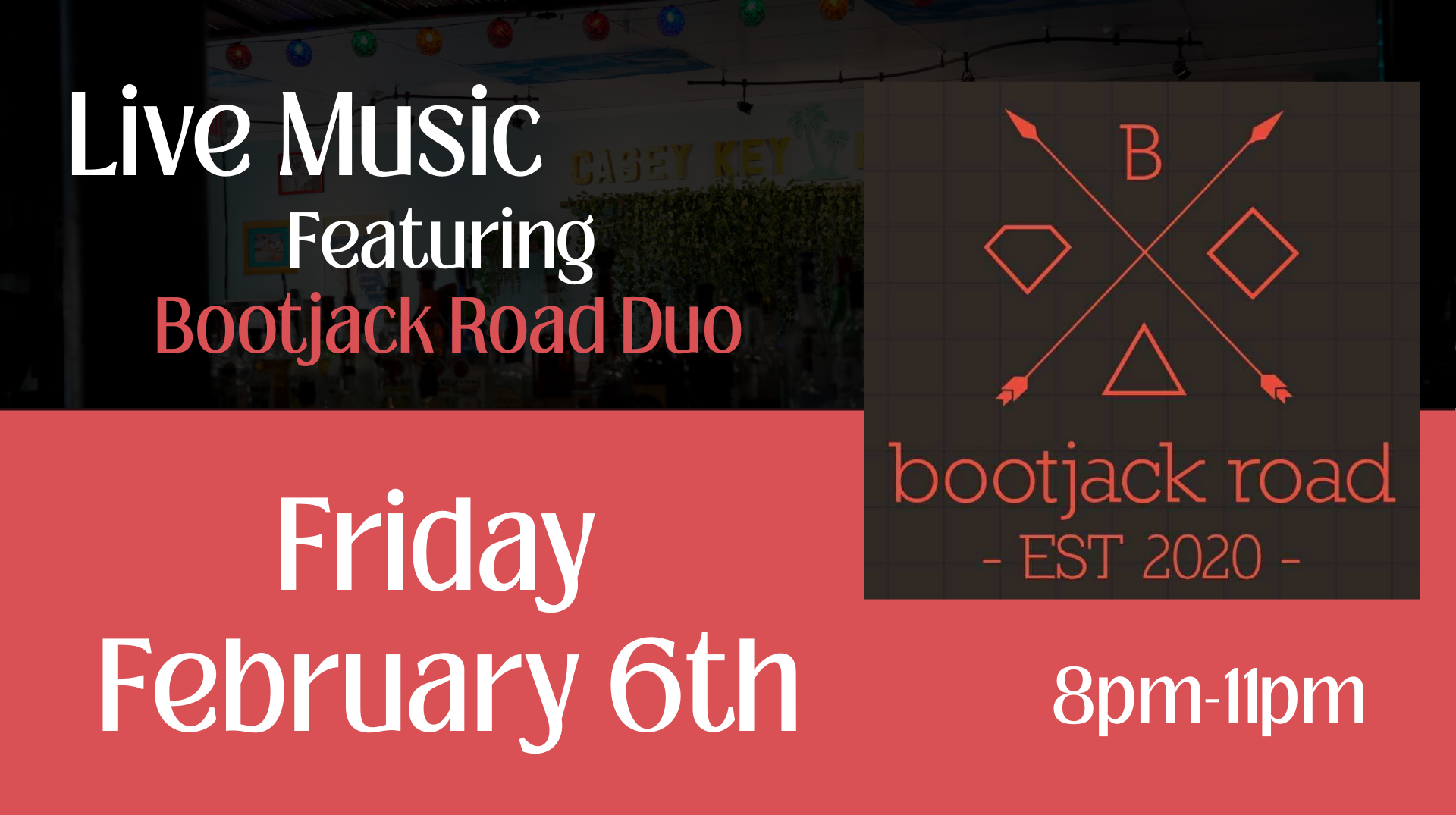 Live Music- Bootjack Road Duo