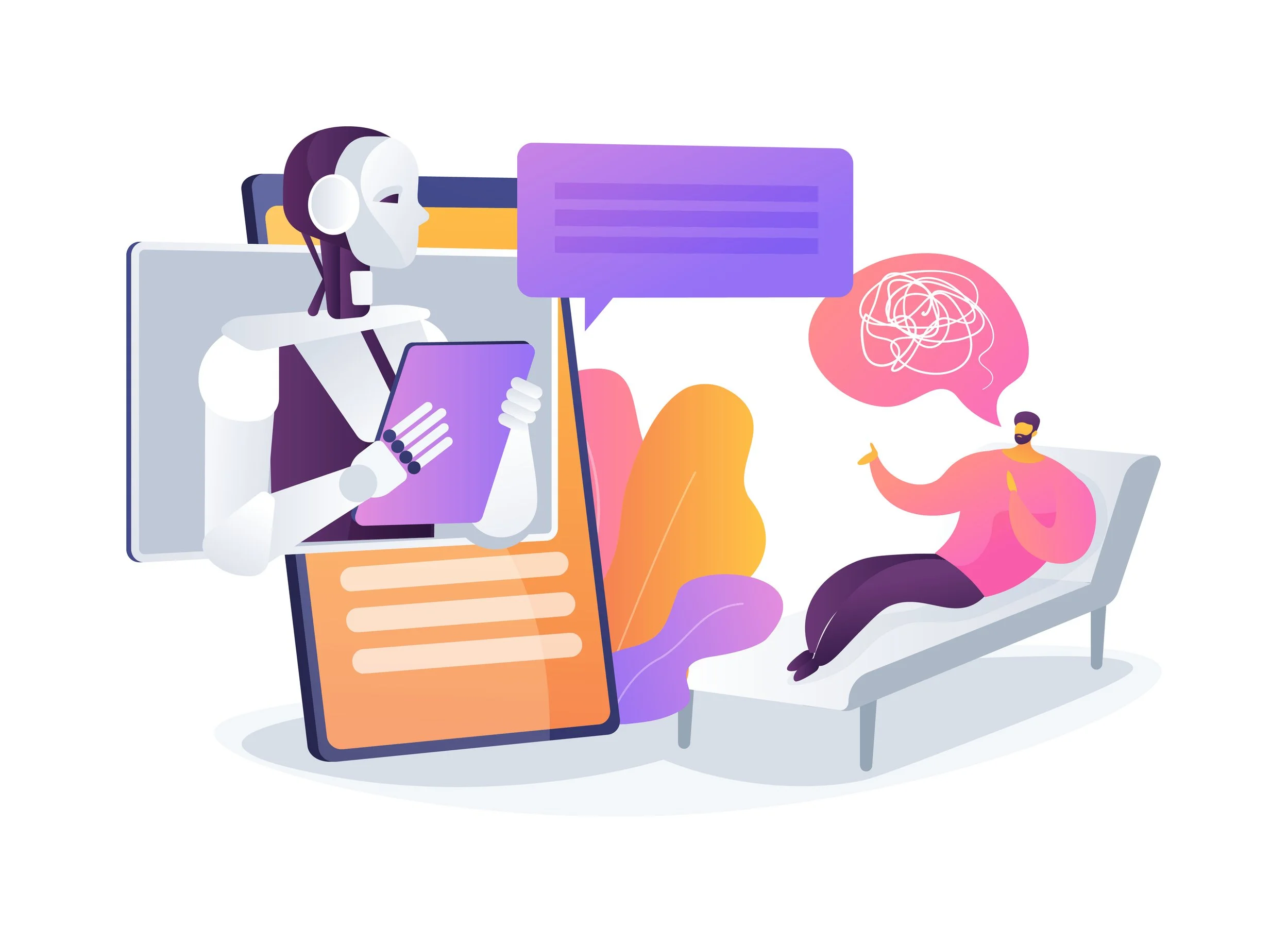 What AI Chatbots Can't Replace in Your Mental Health Care