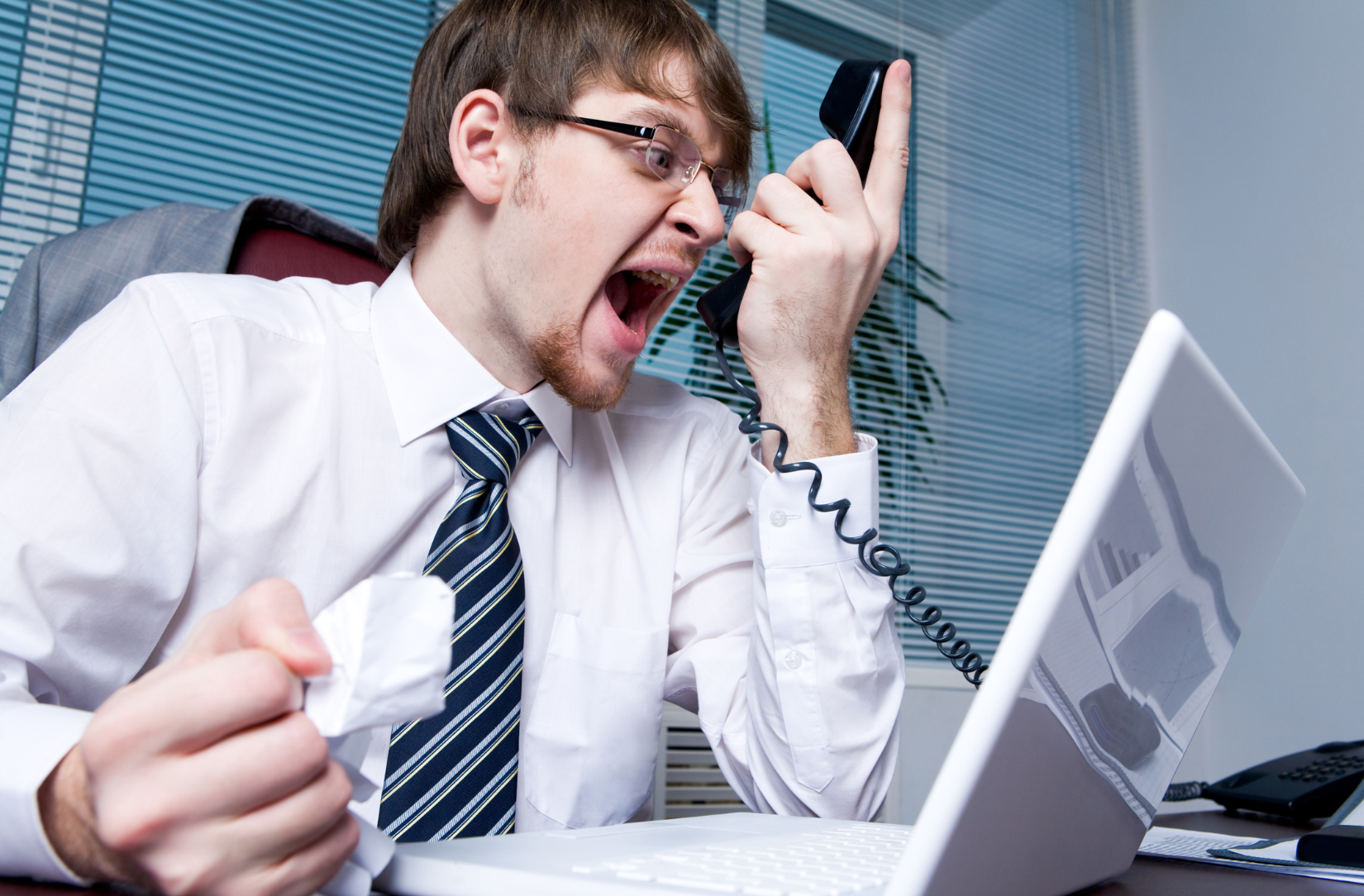 Quick to Anger? What Behavioral Reactivity May Be Telling You - man shouting at phone