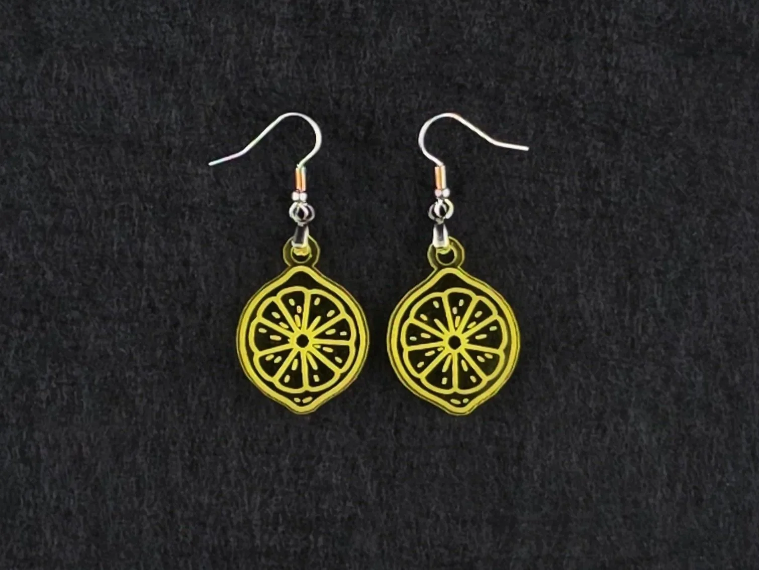 Lemon Slice Earrings