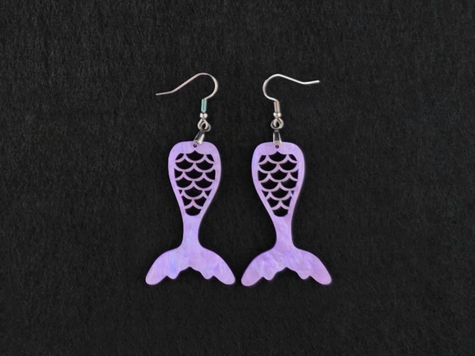 Mermaid Tail Earrings