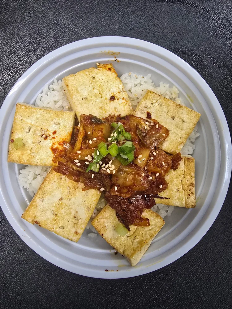 Tofu Kimchi Rice