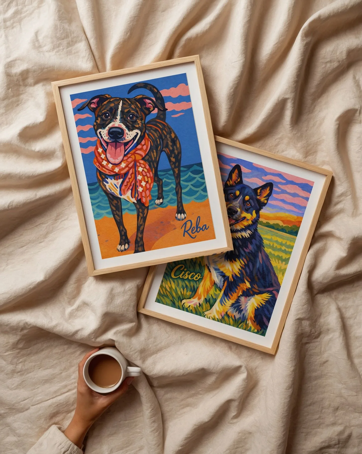 Let&rsquo;s celebrate @napacountyanimalshelter dogs.
Let&rsquo;s get them seen.
Let&rsquo;s make it fun.

After creating a shelter dog coloring book, this felt like the next evolution &mdash; a playful, colorful art project focused on vibe, personali