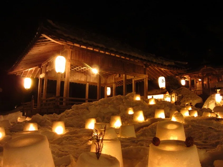 Snow at Chii Hachiman Shrine (Credit: MiyamiNavi) (Copy)