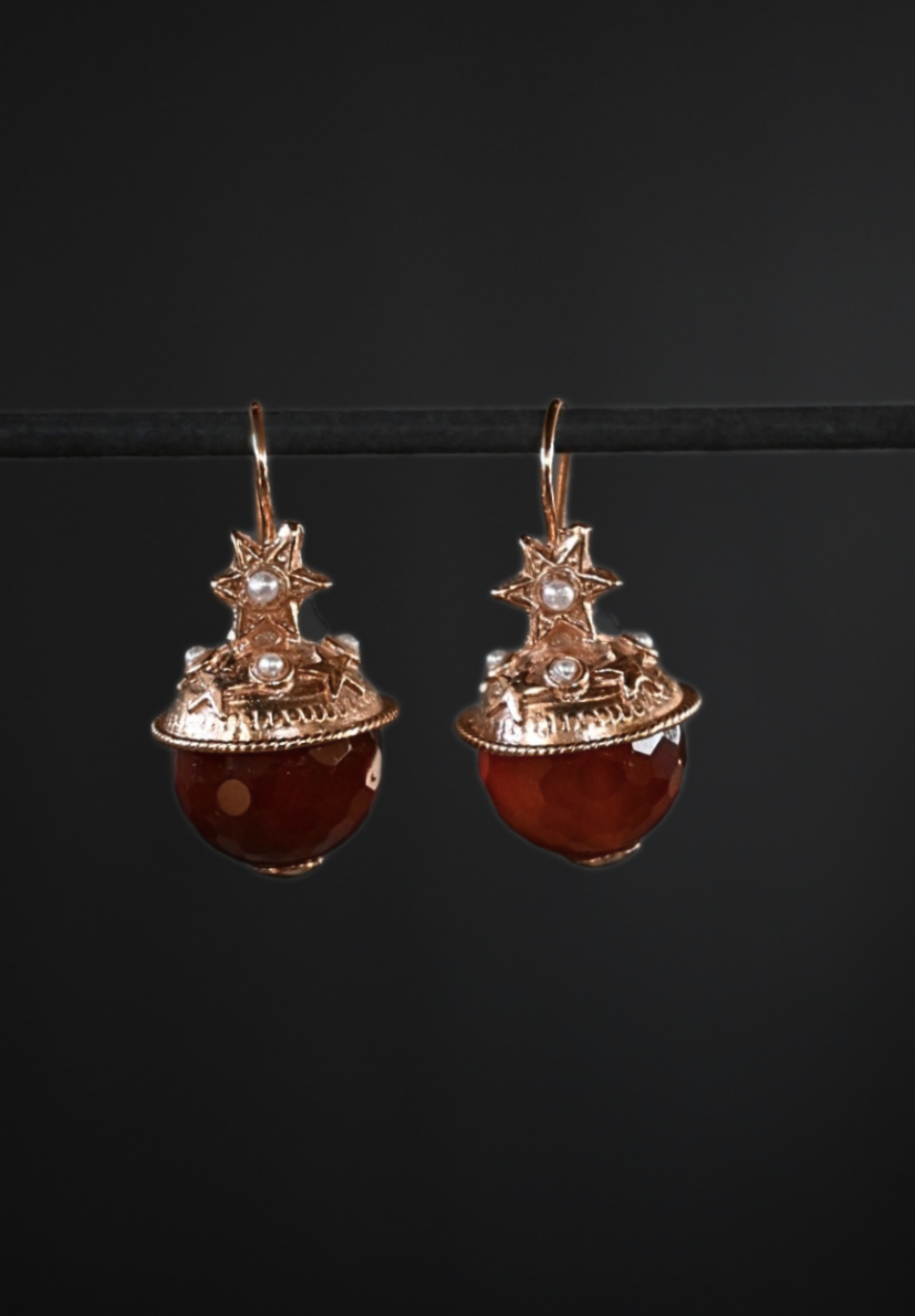 Bordeaux Earrings