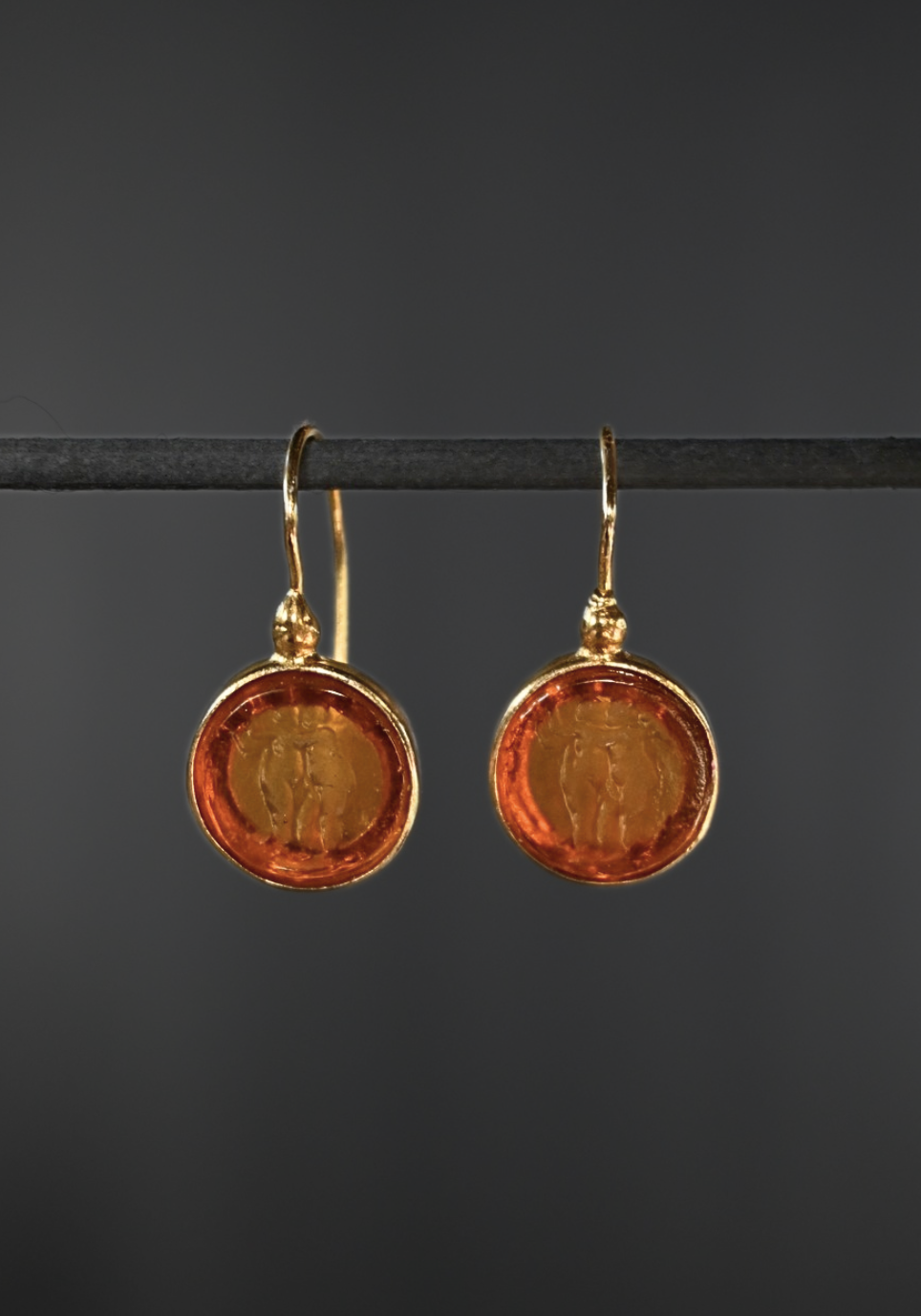 Amber Earrings