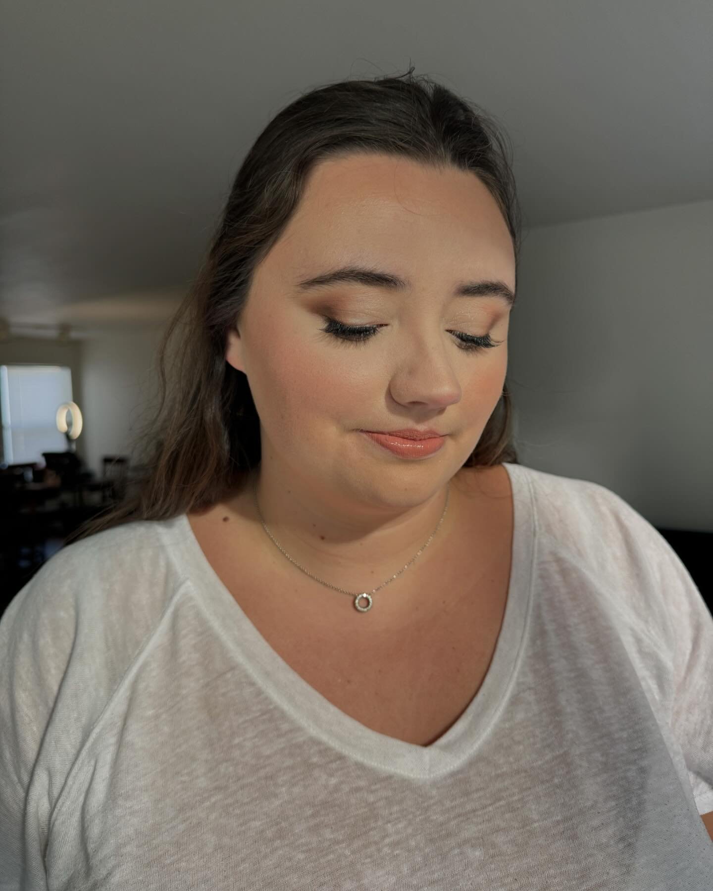 Only 20 days until Mickayla becomes a Mrs!!
Fun fact about Mickayla: She is the first professional wedding I booked as a bridal makeup artist! I was so nervous about taking the leap to start my own business in January. I was nervous I wouldn’t