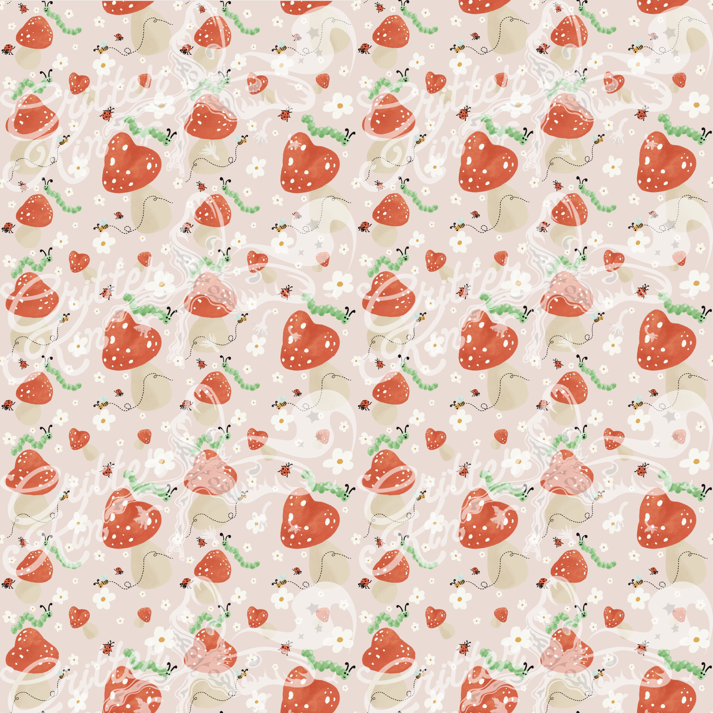 Mushroom Pattern, 2025