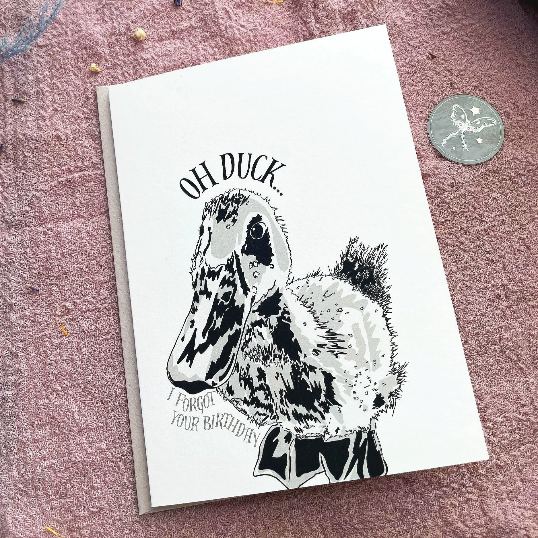 Oh Duck... (Greeting Card)