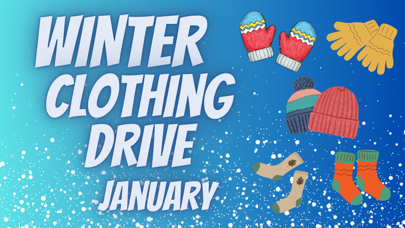 Picture showing winter gloves, mittens, hats, and socks