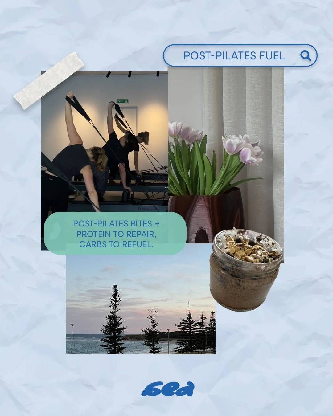 Out of Bed, into the kitchen 🙌

These post pilates meals are all about protein, energy and feeling good after your class. 

Let me know what you think 🩵