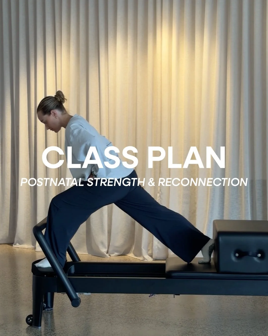 A class designed to rebuild posterior chain strength, improve pelvic stability, and gently switch your core back on without overloading the rectus abdominis🧘&zwj;♀️