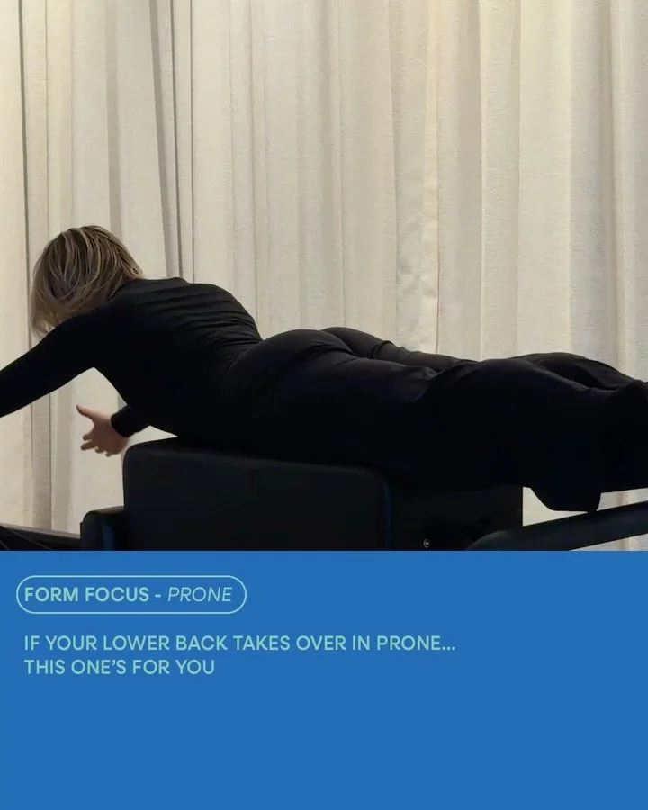 If prone always ends up in your lower back... this one&rsquo;s for you.

A few simple tweaks can make all the difference between feeling compressed and feeling more connected in the movement.

Swipe through for a few simple tips to help make prone fe
