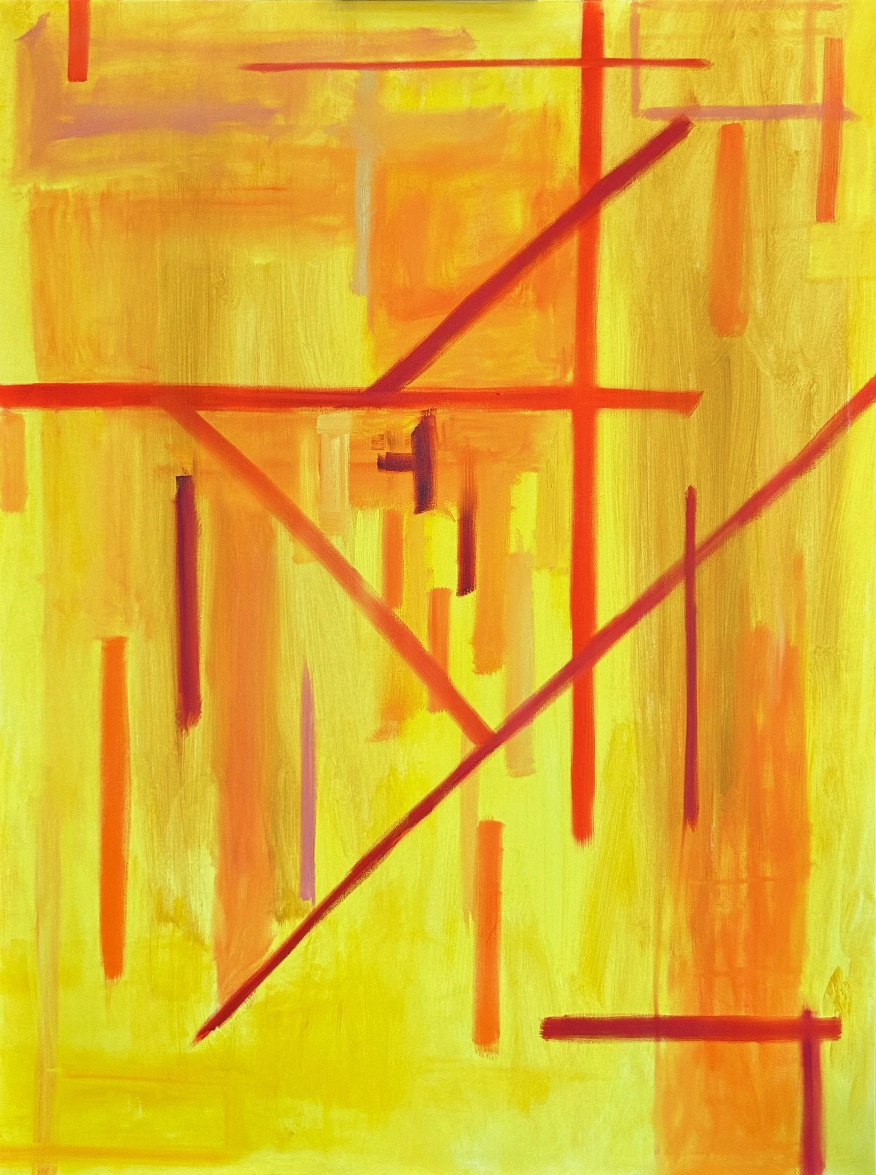 "Untitled," Oil on Canvas, in / cm, 2024