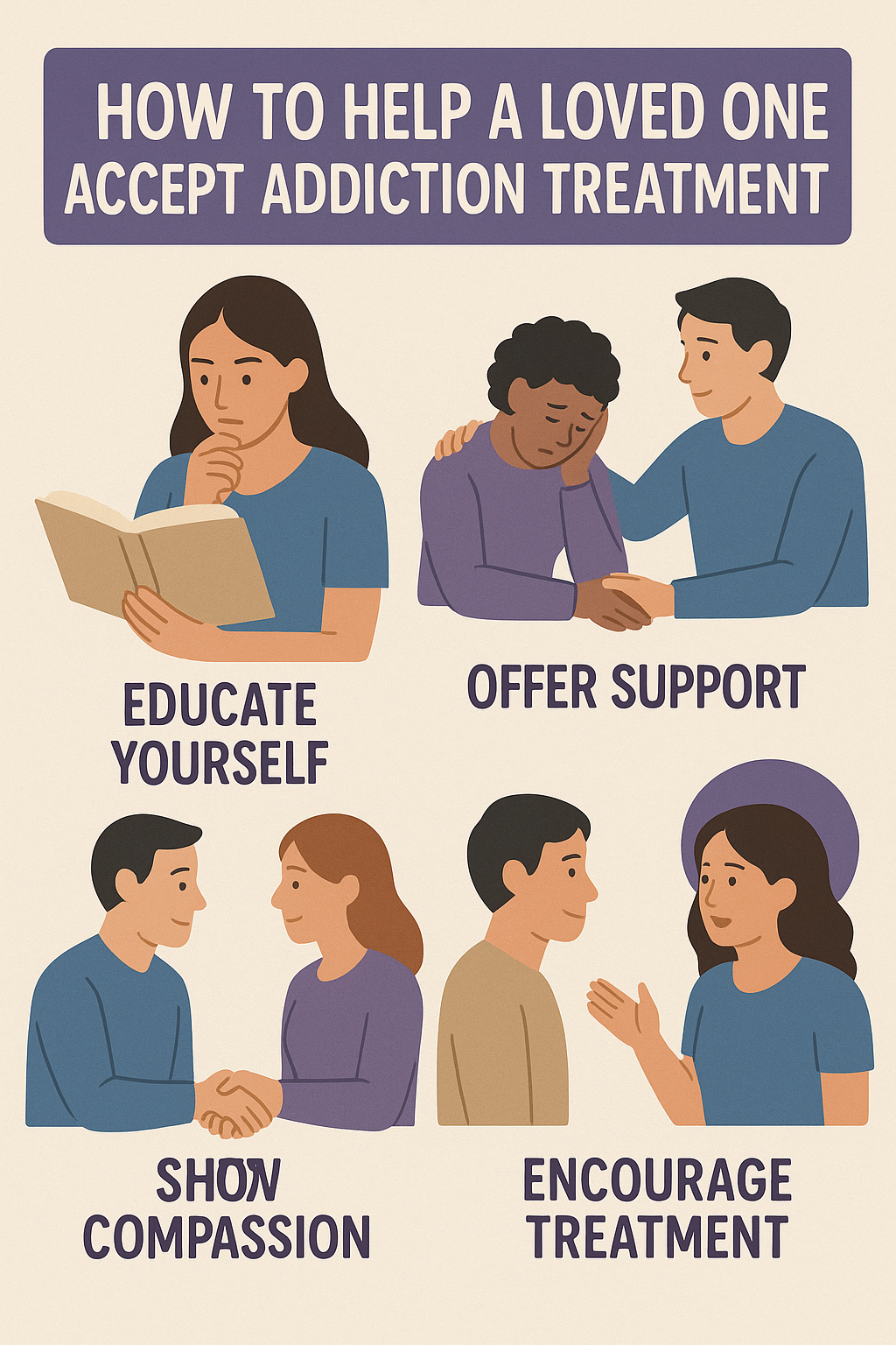 How to Help a Loved One Accept Addiction Treatment