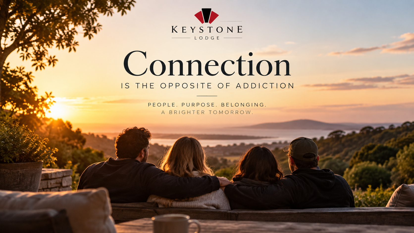 aftercare connection care at keystone lodge. keeping people connected and support extension for addiction
