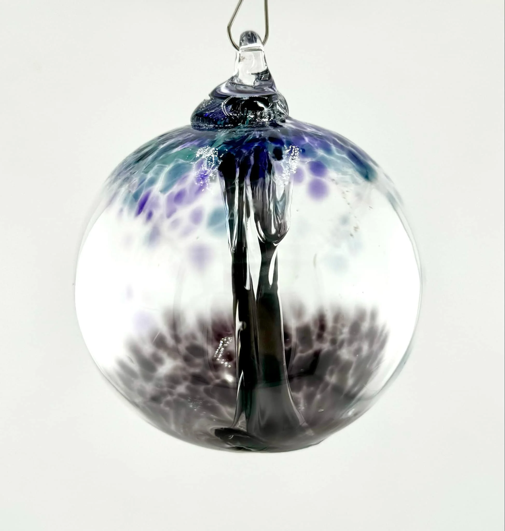Witches Ball - Teal/Purple/Black