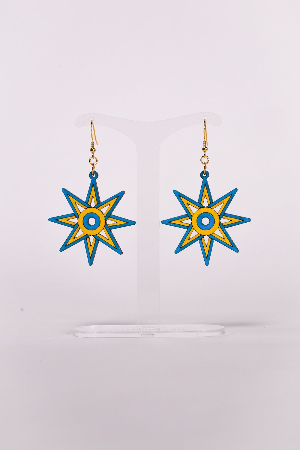 Star of Ishtar Earrings - Venus Rising