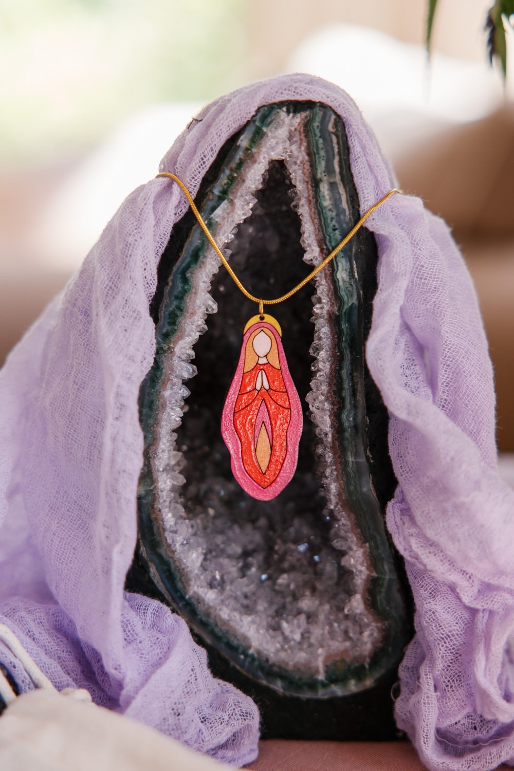 Holy Vulva Pendant - Wild Eve