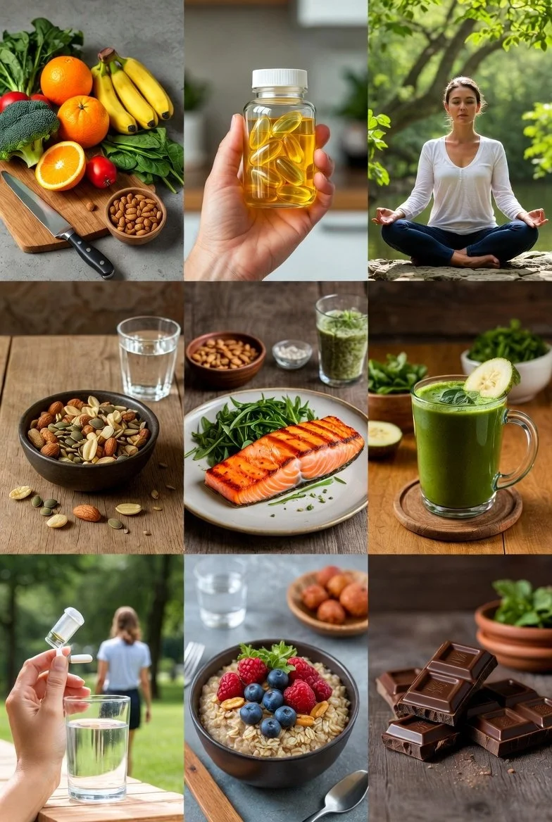 Nutritional Strategies summary from the book “ Mental and Elemental Nutrients: A physician’s guide to nutrition and health care” focusing on solutions based on mental and physical health conditions.